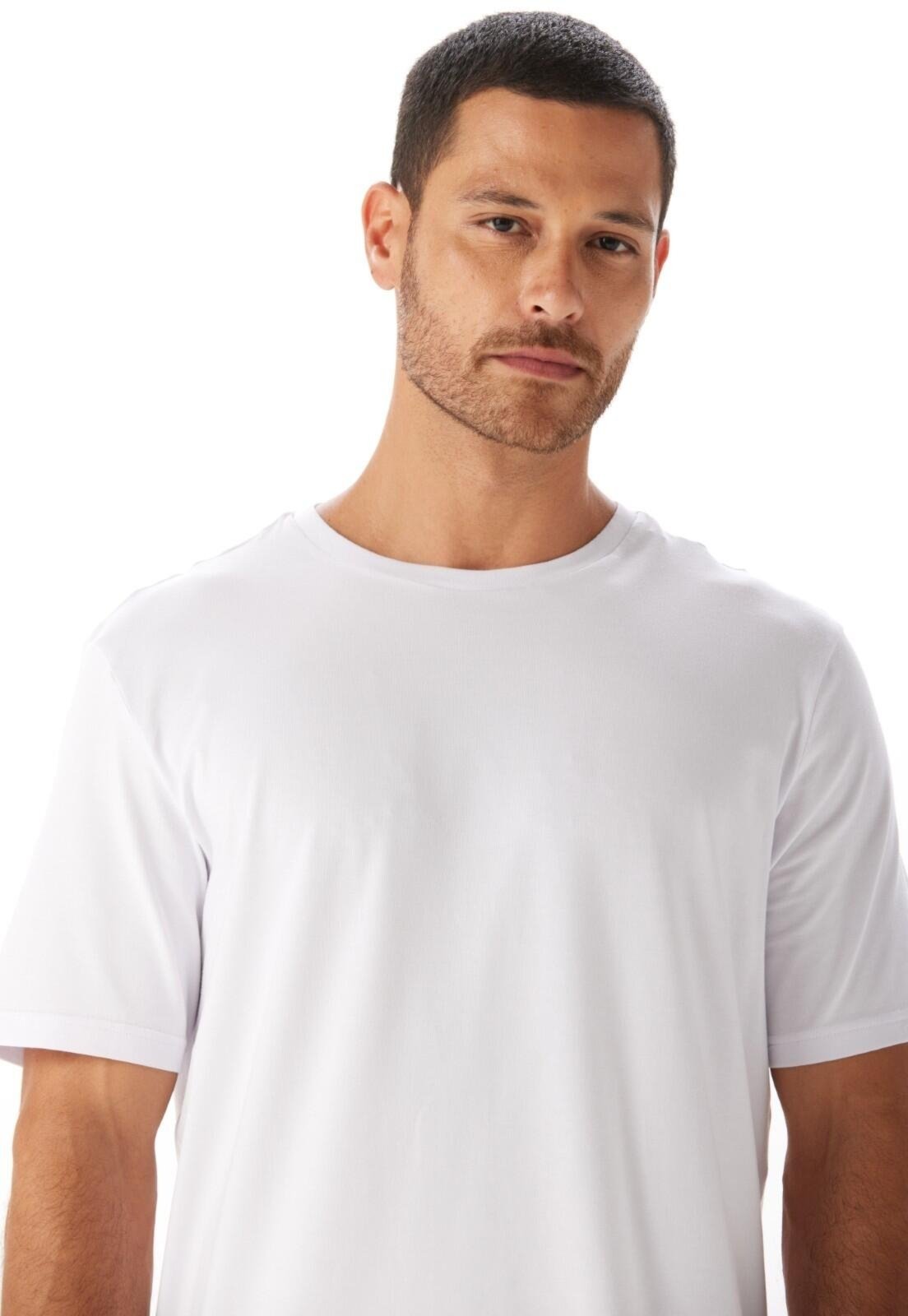 Camiseta Pima Traymon Regular - Branco - Xxg