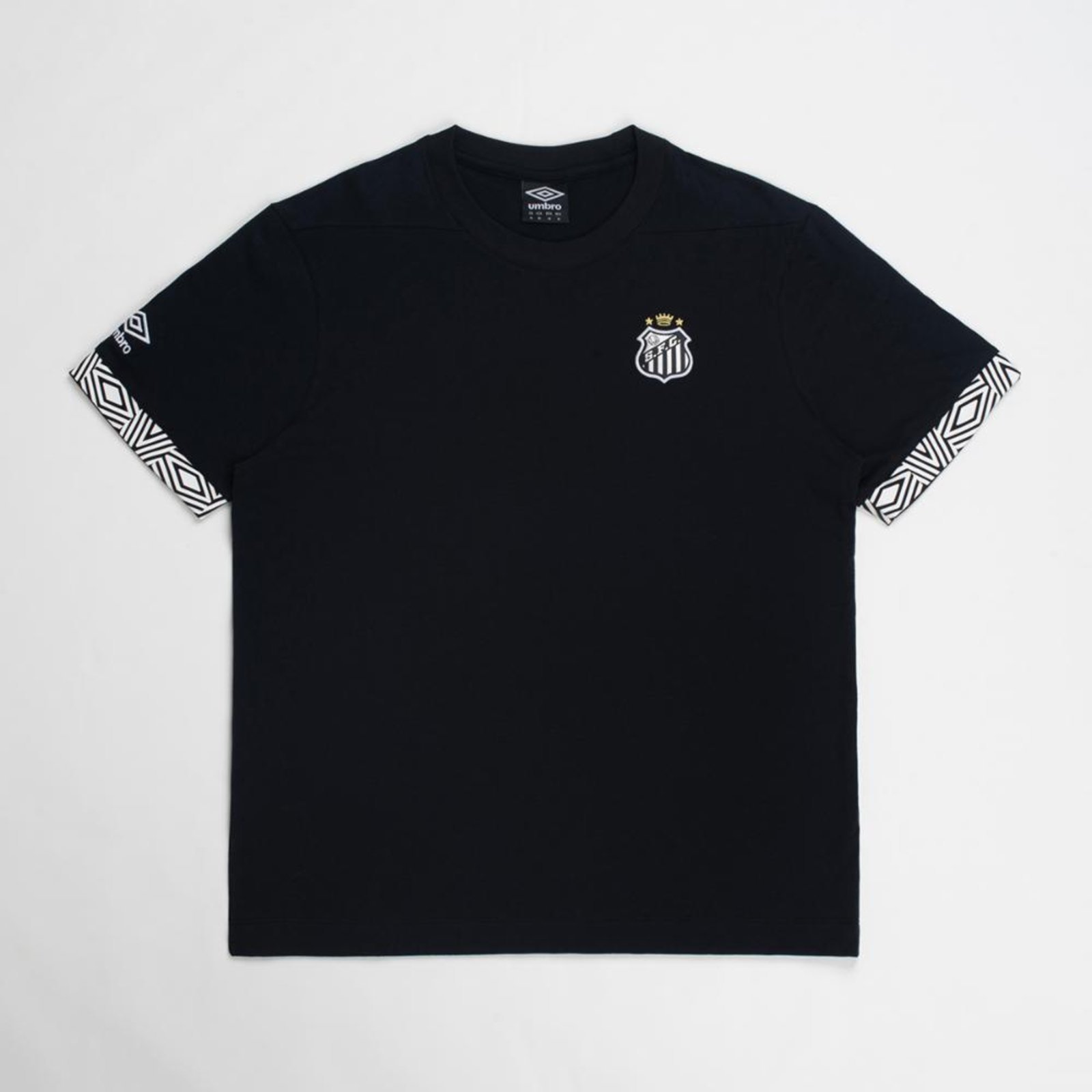 Camiseta Masculina Umbro Santos Concentração 2026 Incolor