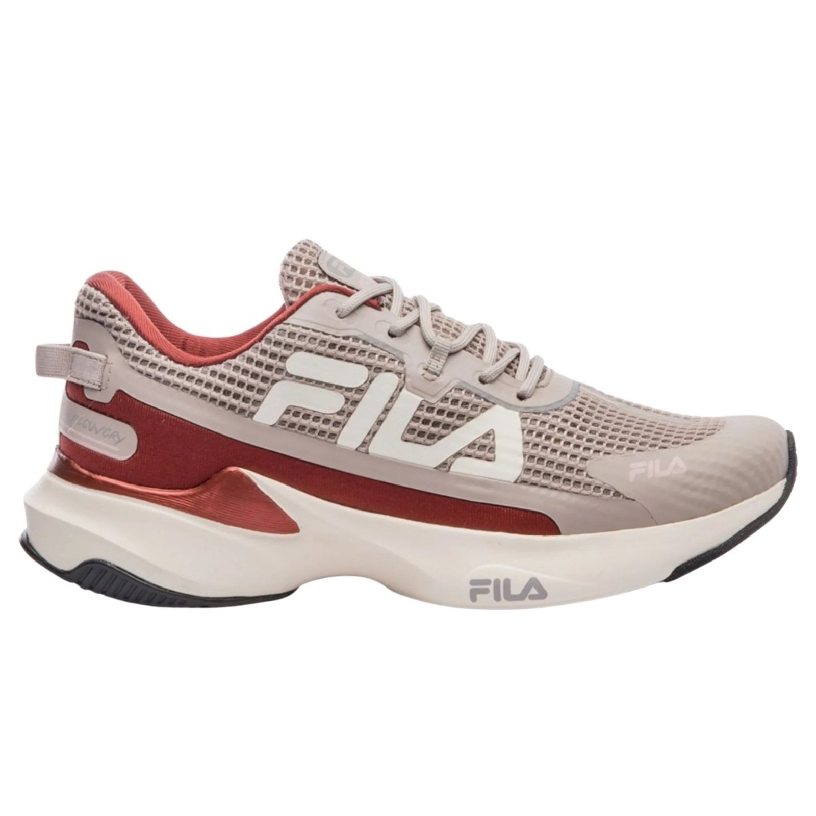 Tênis Fila Recovery Feminino Fila Rosê