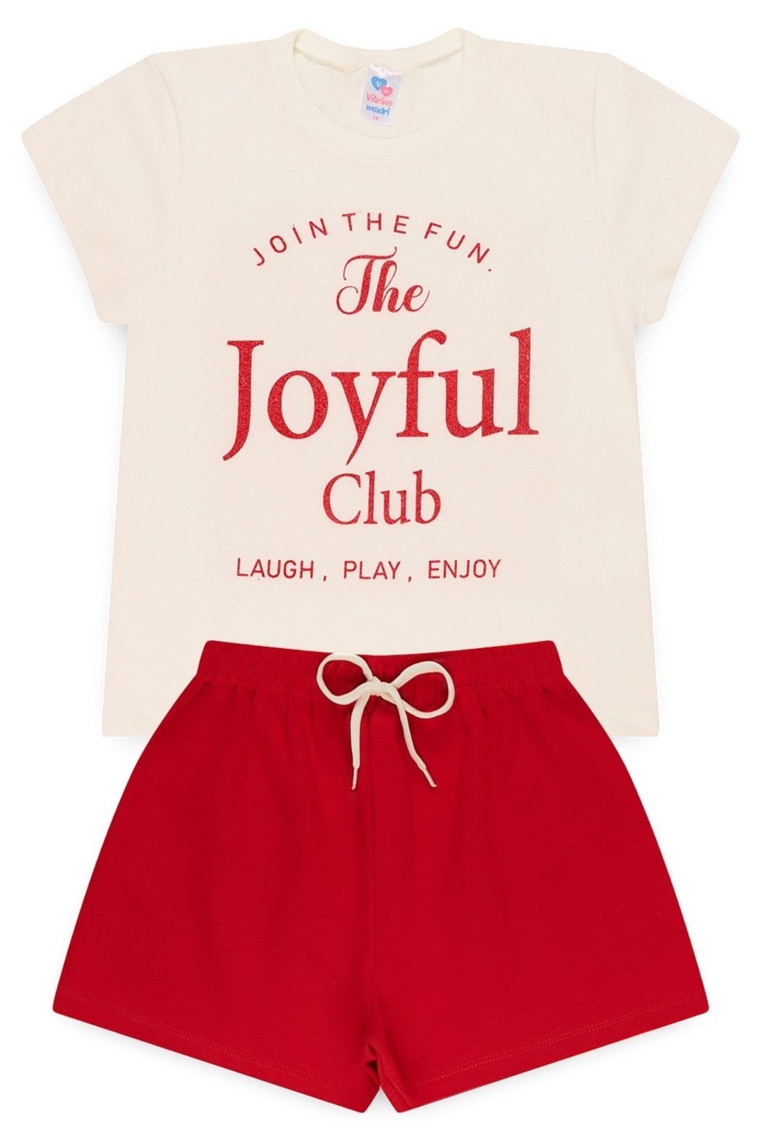 Infantil - Conjunto Juvenil Verão Feminino Joyful Club