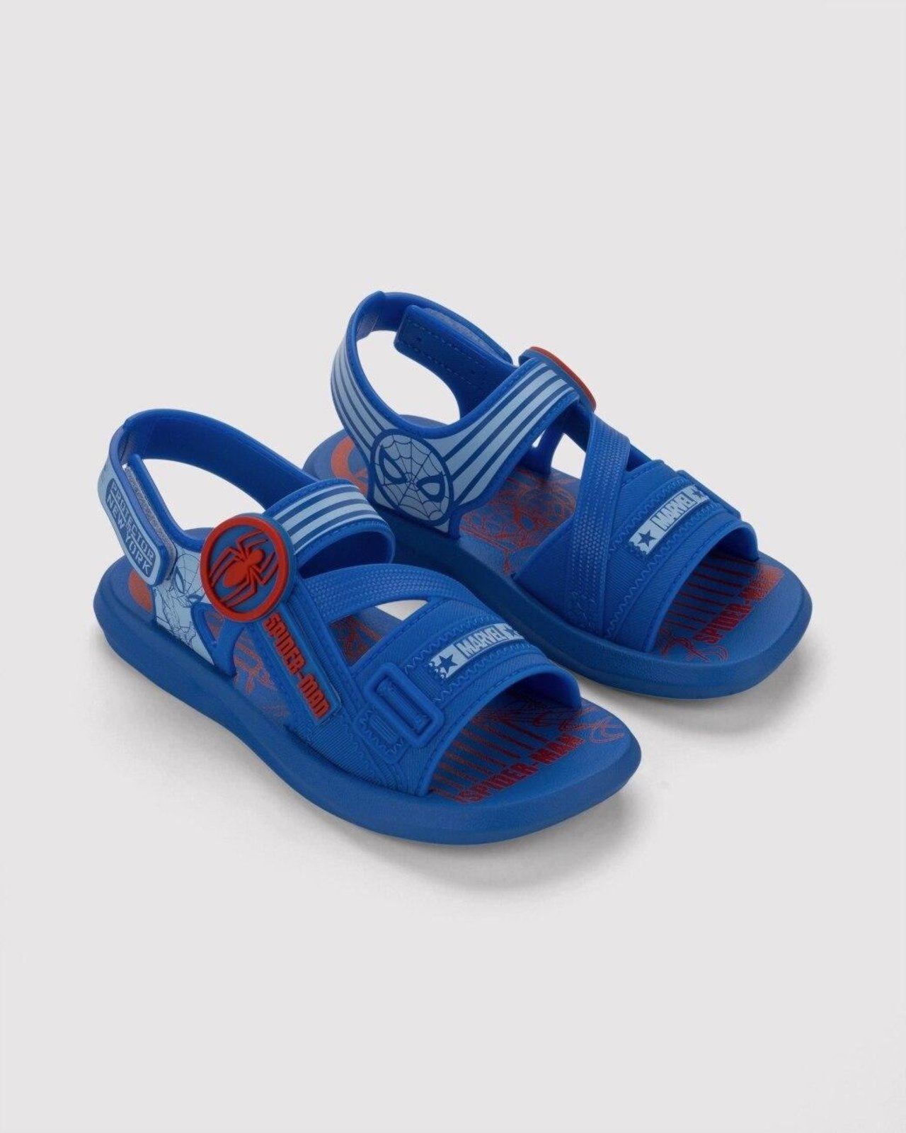 Infantil - Sandália Grendene Marvel Hero Squad Azul