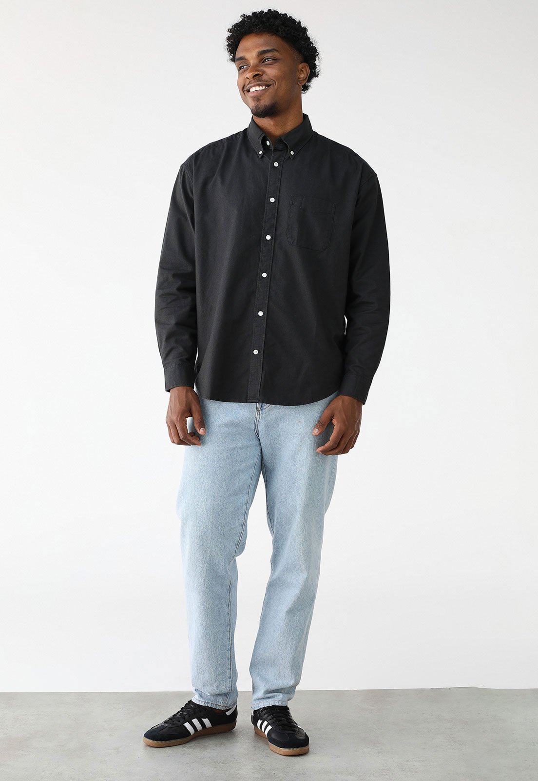 Camisa GAP Slim Lisa Preta