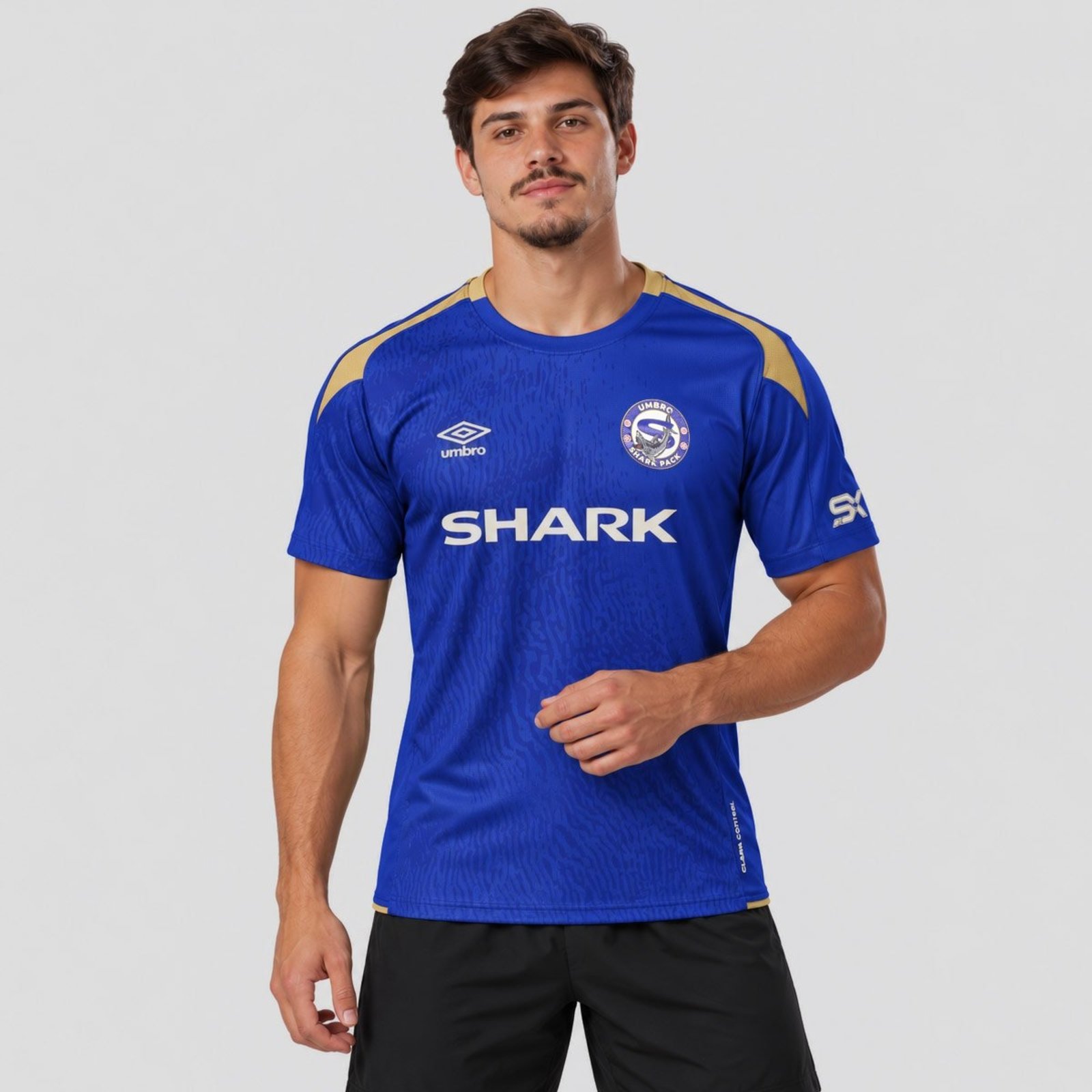 Camisa Umbro Jersey Shark Pack Azul