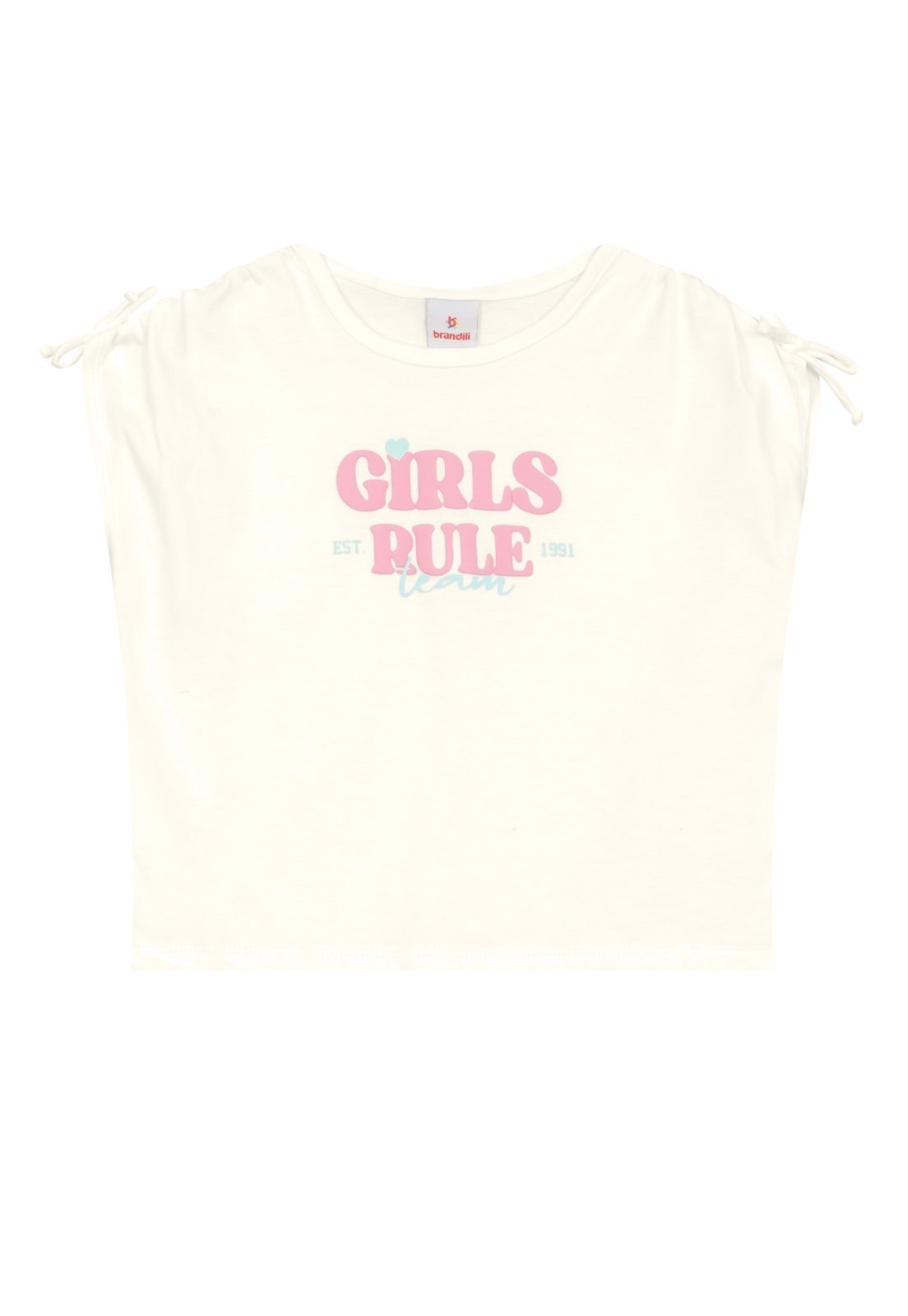 Vista 3 Infantil - Conjunto menina animal print Brandili nude Brandili nude