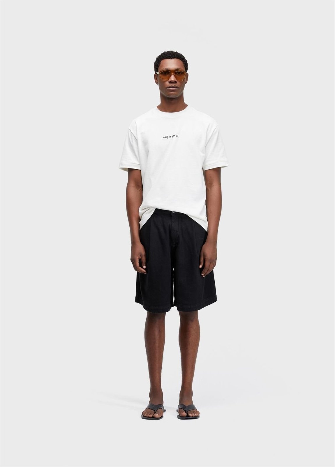 Bermuda over twill cotton texture OSKLEN