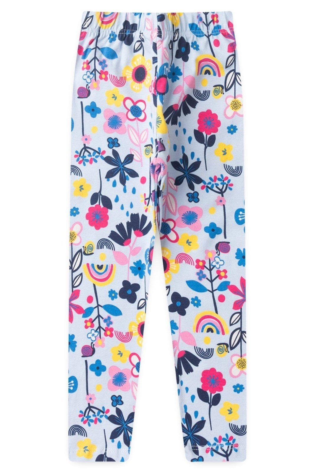 Infantil – Legging Bem Vestir Feminina Azul Floral