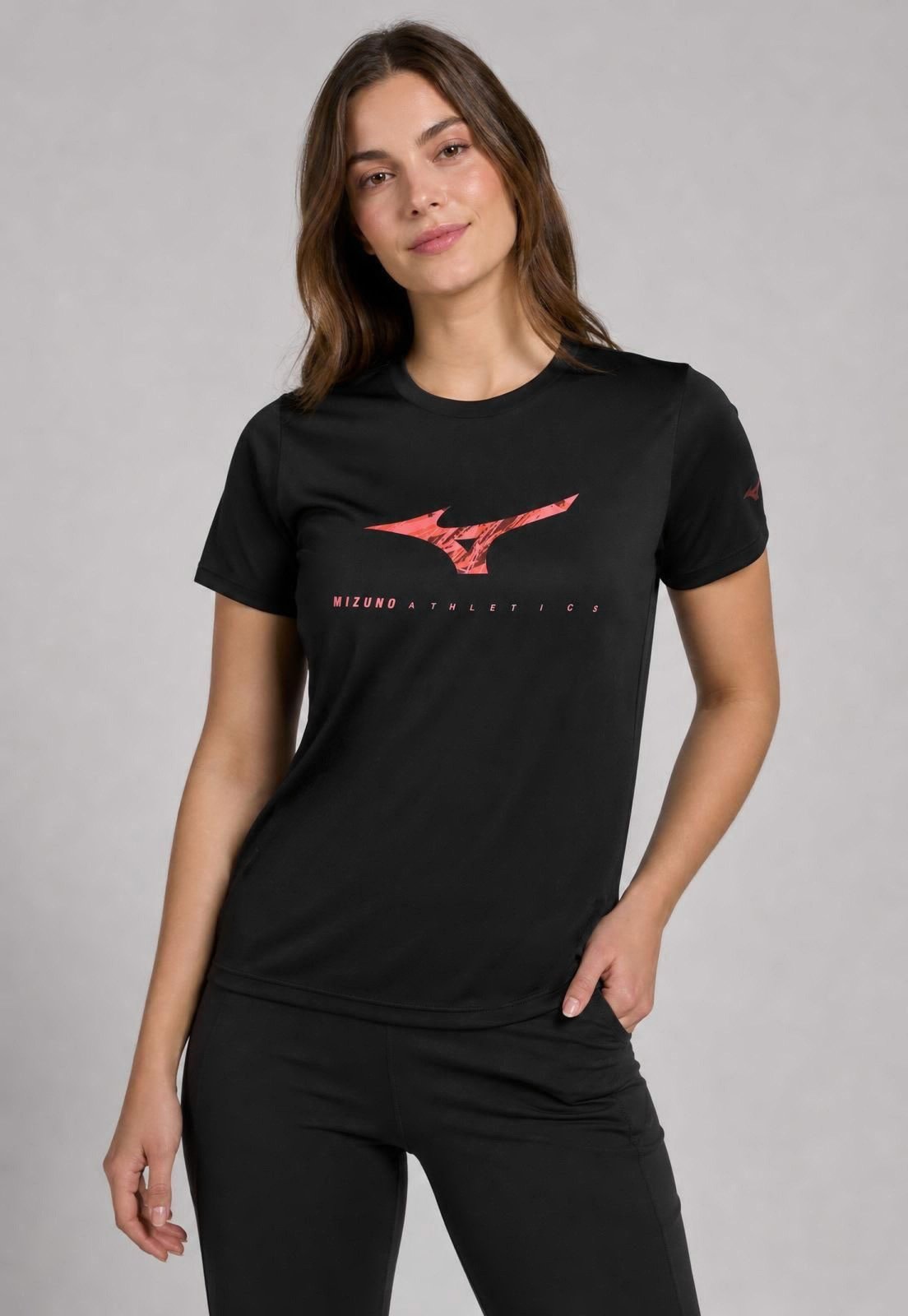 Camiseta Feminina Mizuno Energy Preta