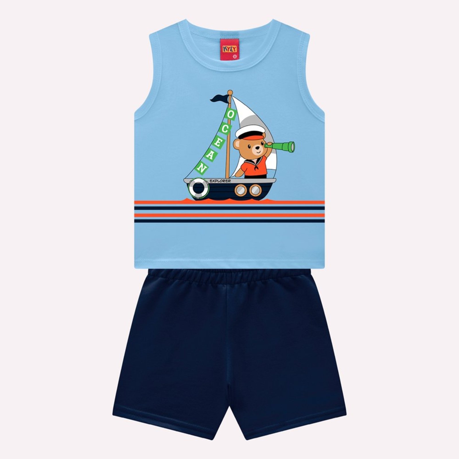 Infantil - Conjunto Menino Ursinho Kyly