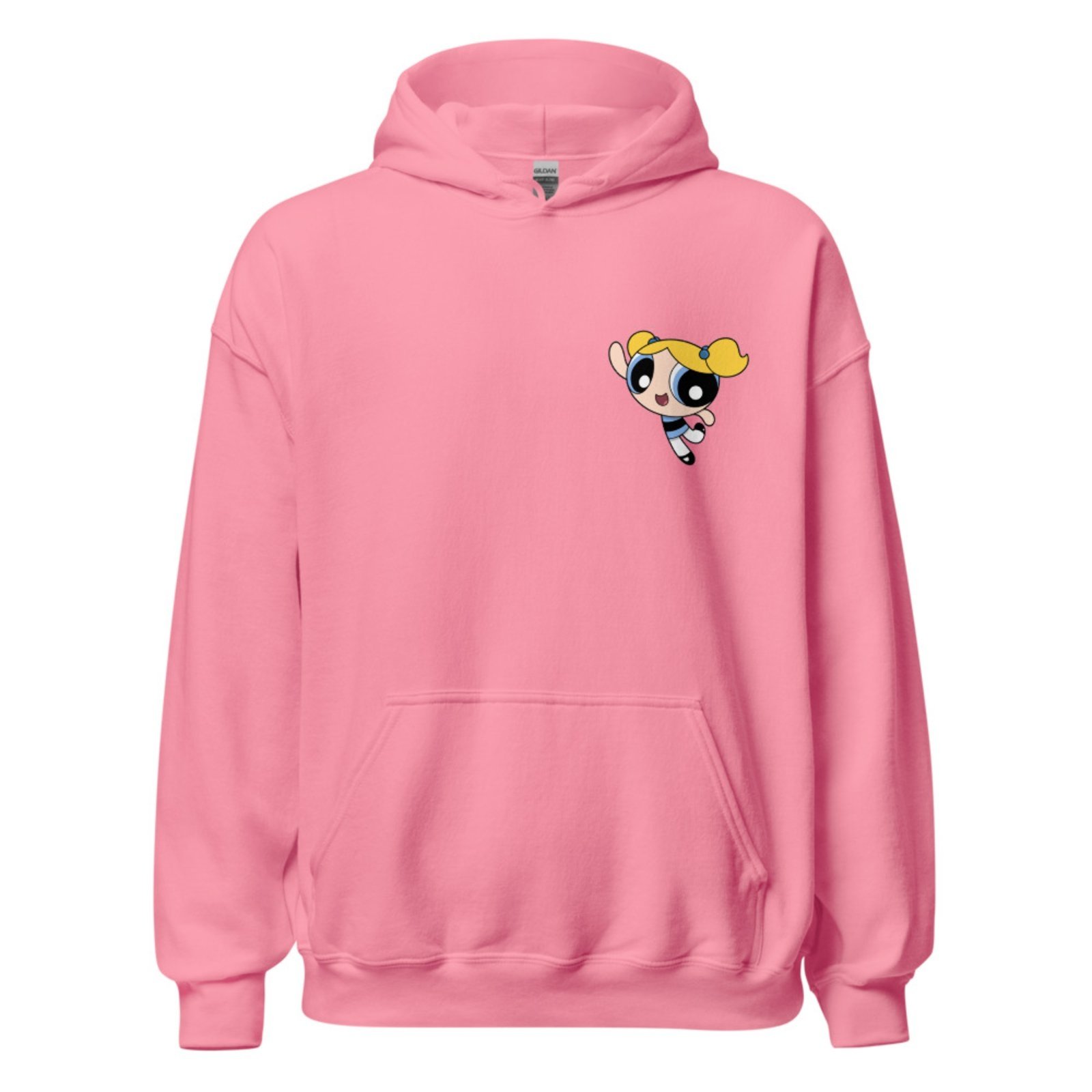 Moletom Flanelado Feminino Blusa Mooboo de Frio Fechado Urbania Moleton rosa claro estampa lindinha