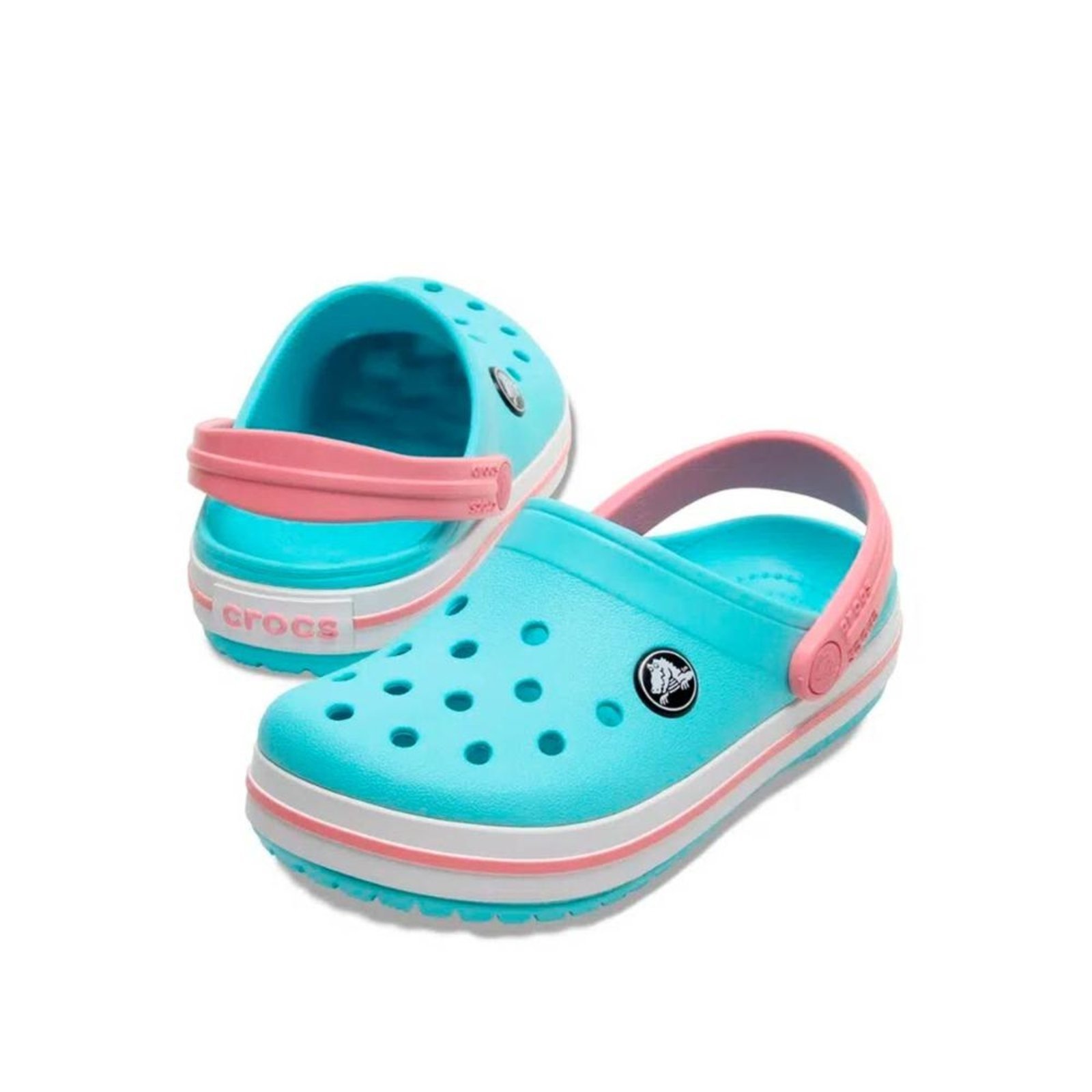 Vista 3 Infantil - Sandália Clog Crocs Crocband azul Crocs azul