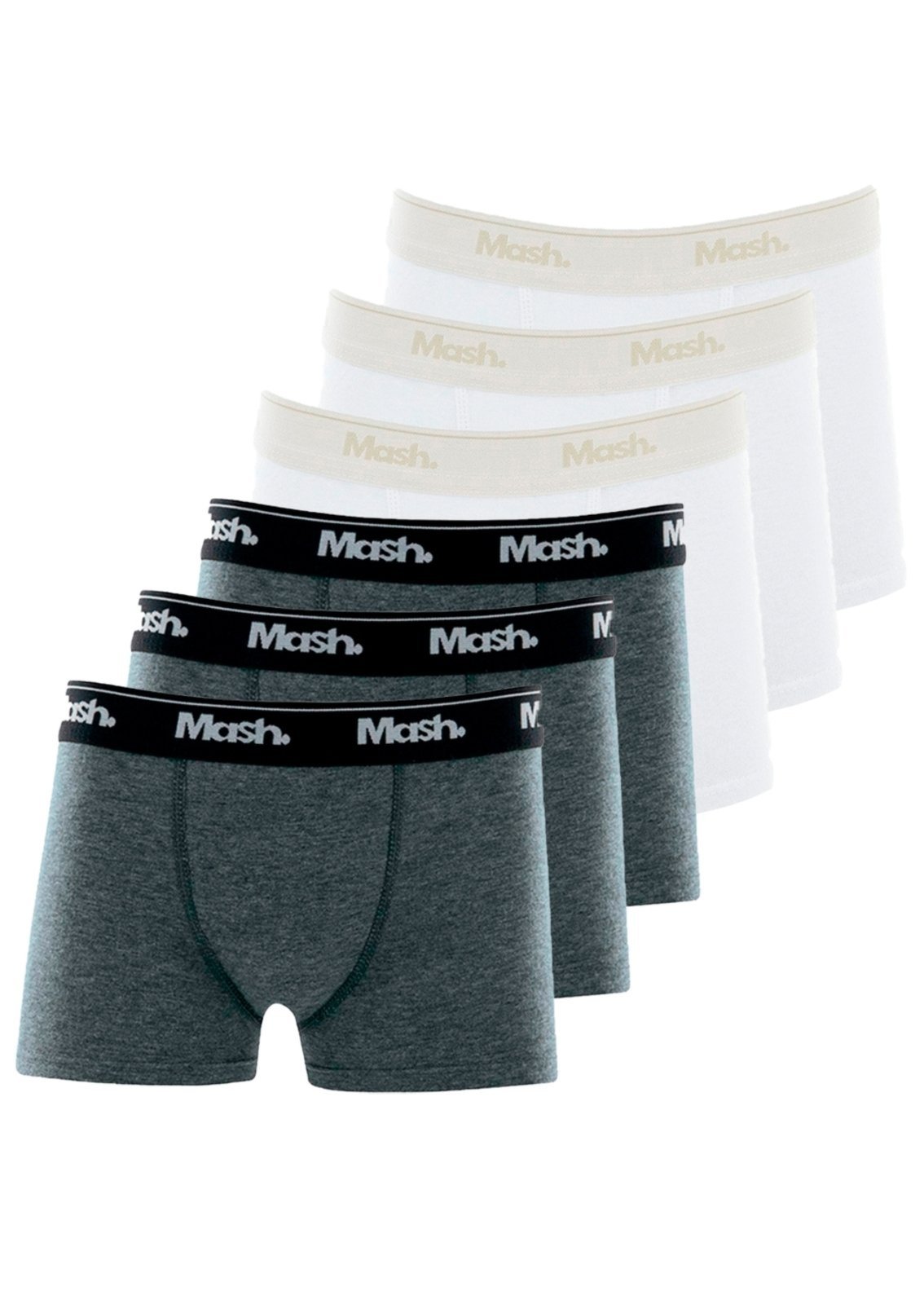 Kit com 6 Cuecas Boxer Mash 190.03