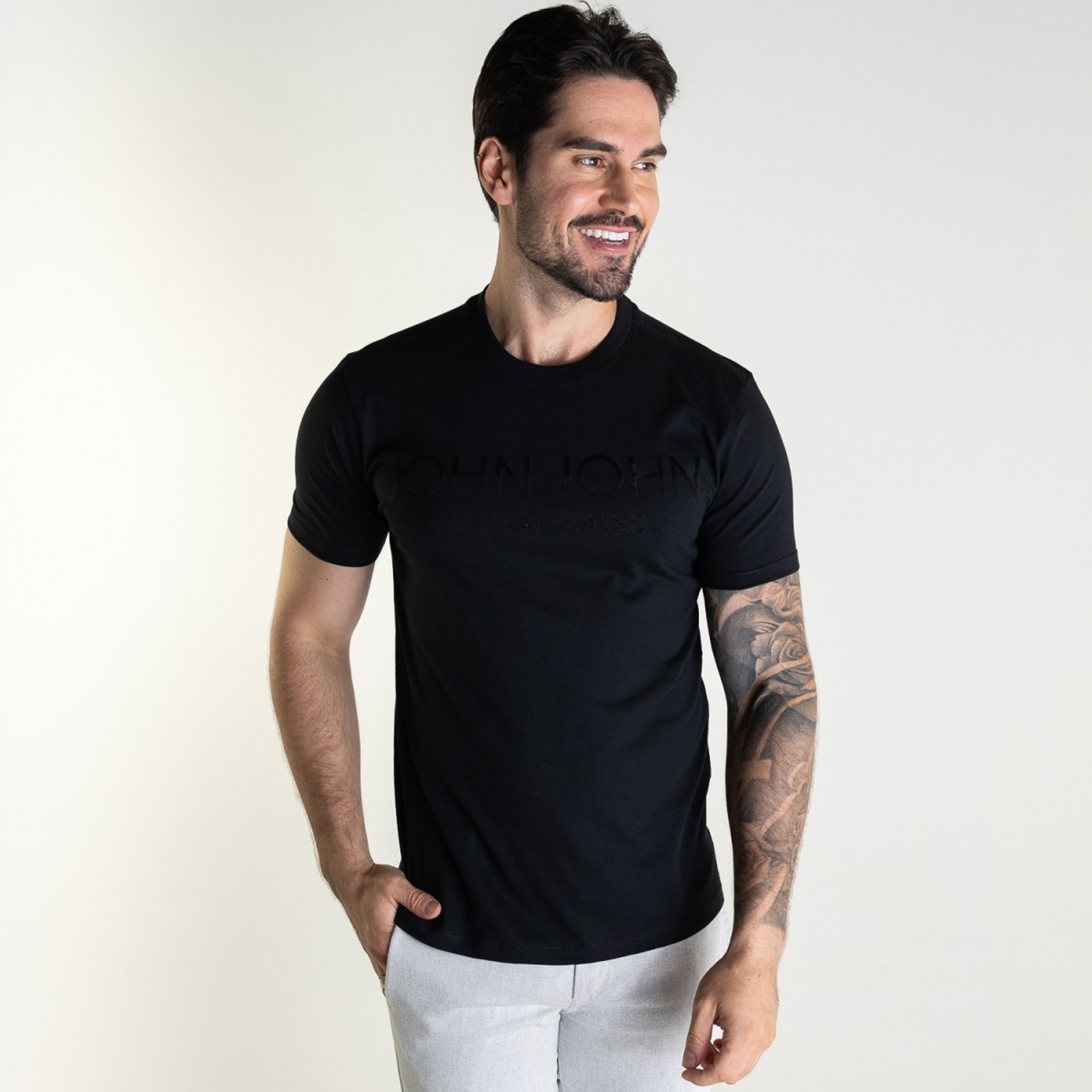 Camiseta John John Grade Black