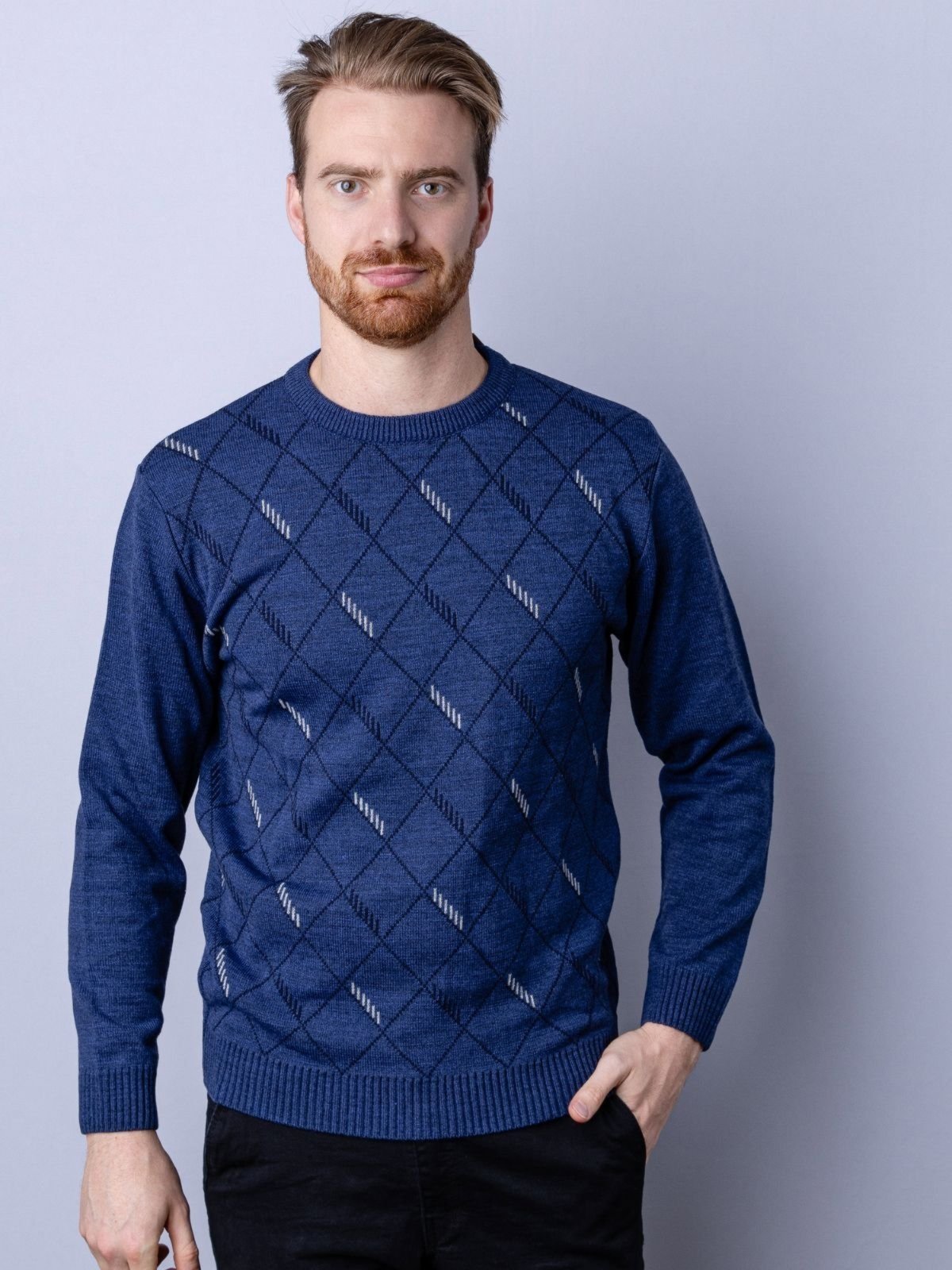 Blusão com jacquard