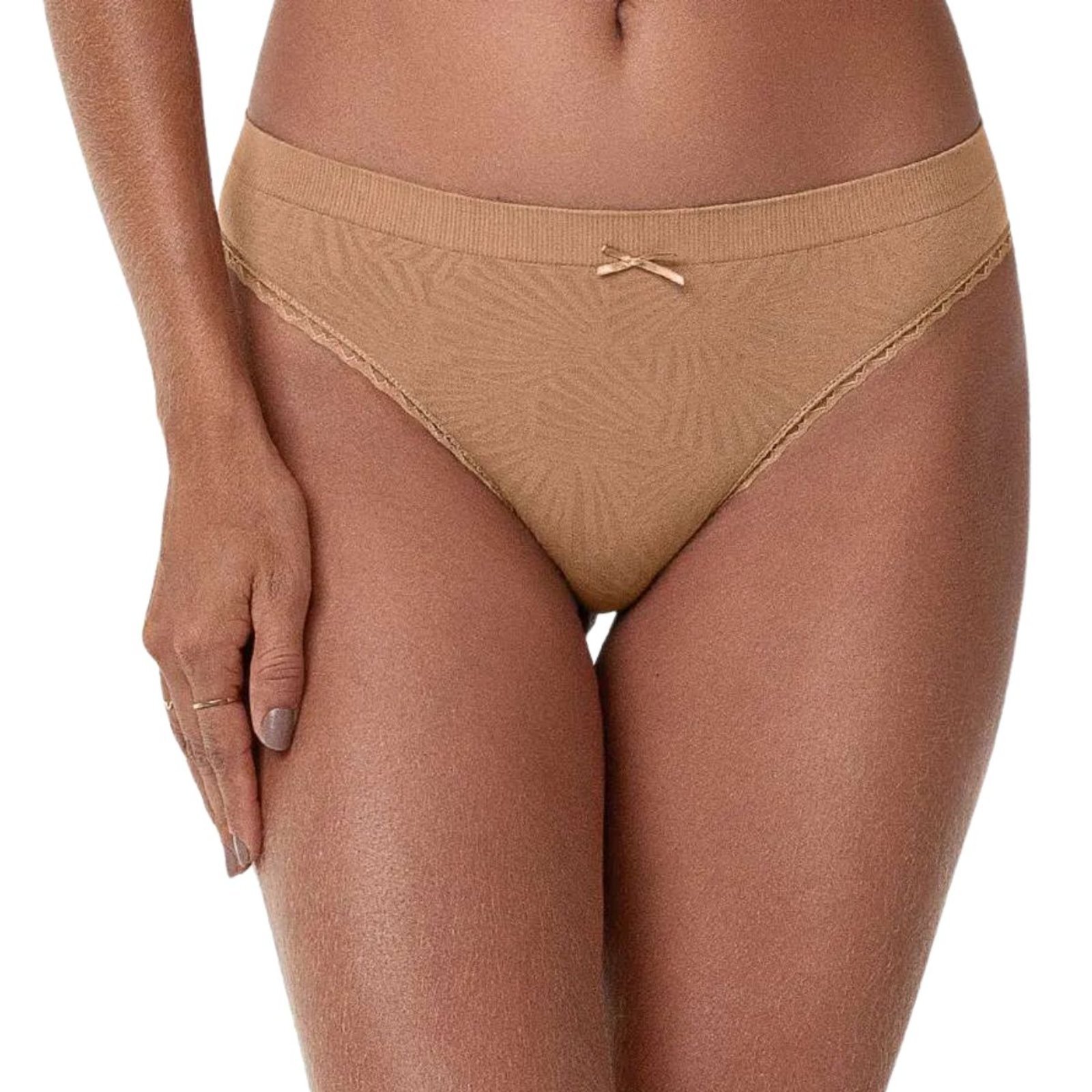 Calcinha Tanga Jacquard Sem Costura Zee Rucci