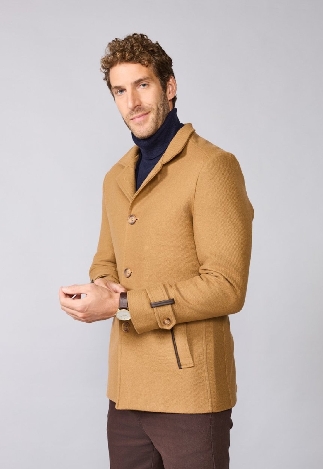Casaco Valencio Camel