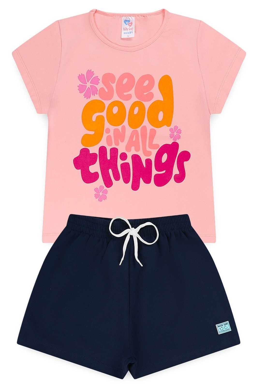 Infantil - Conjunto Juvenil Verão Feminino Good Things