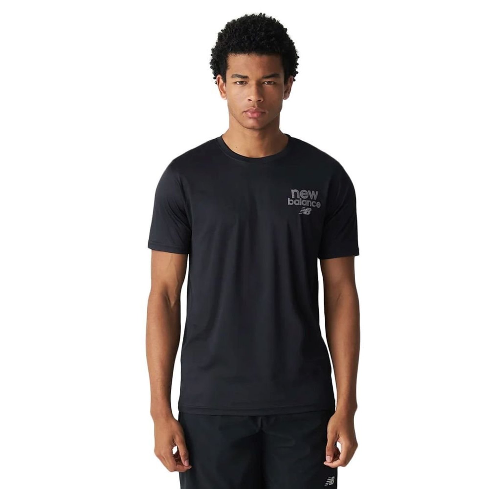 Camiseta Masculina New Balance Sport Left Nb Dry