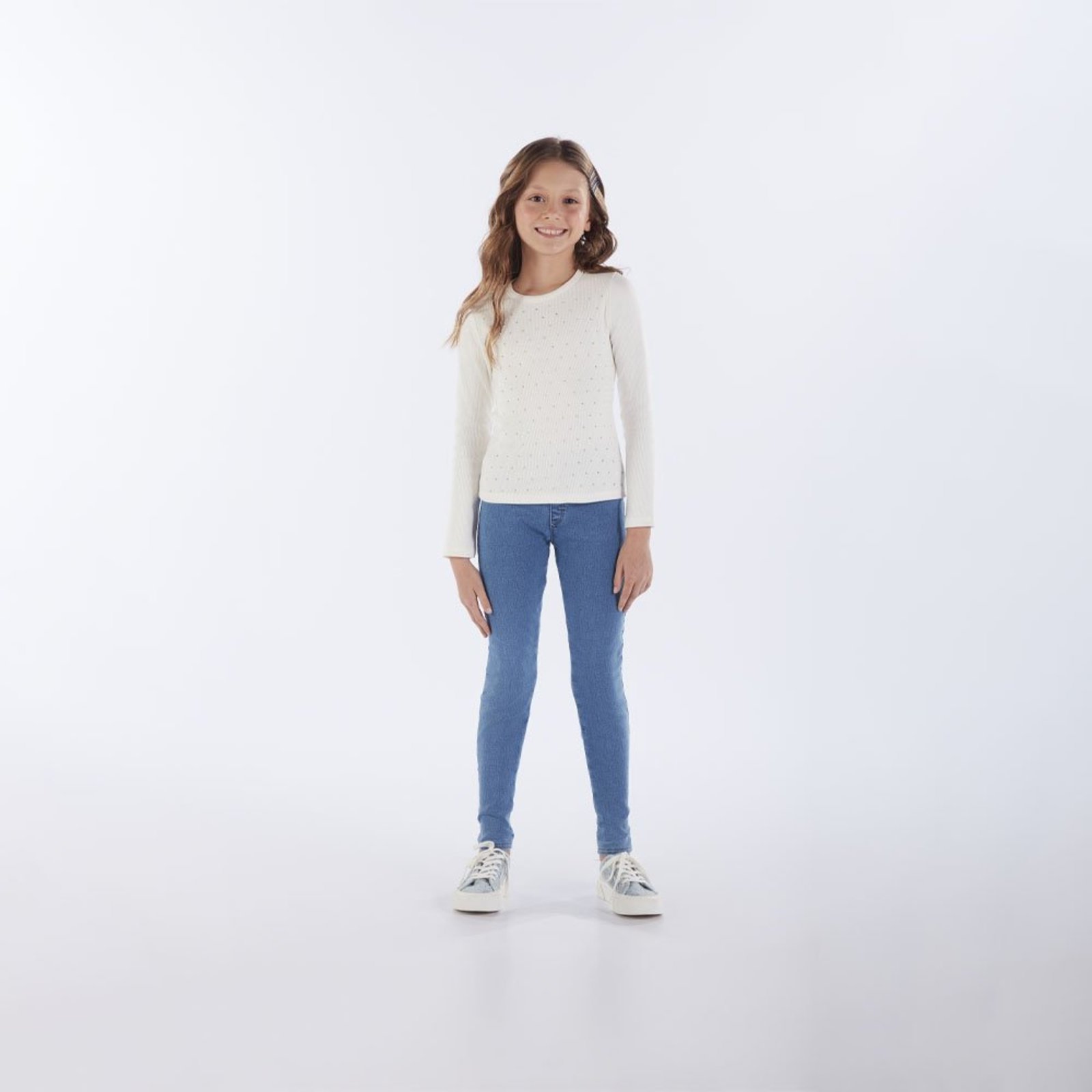 Infantil - Blusa Menina - Bege - 52809-1271