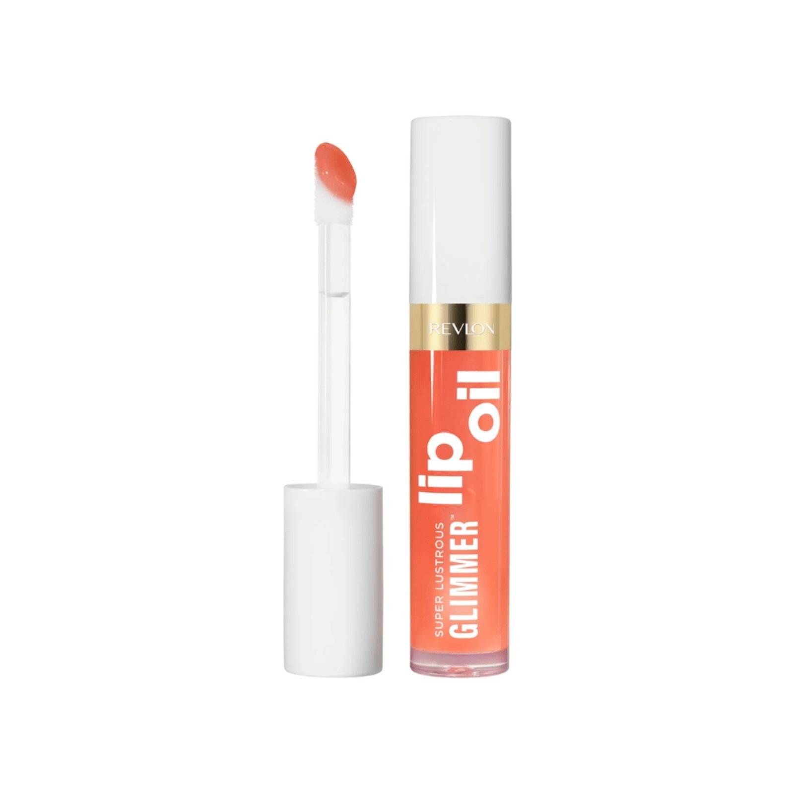 Revlon Super Lustrous Glimmer Lip Oil Gloss Miss Coral