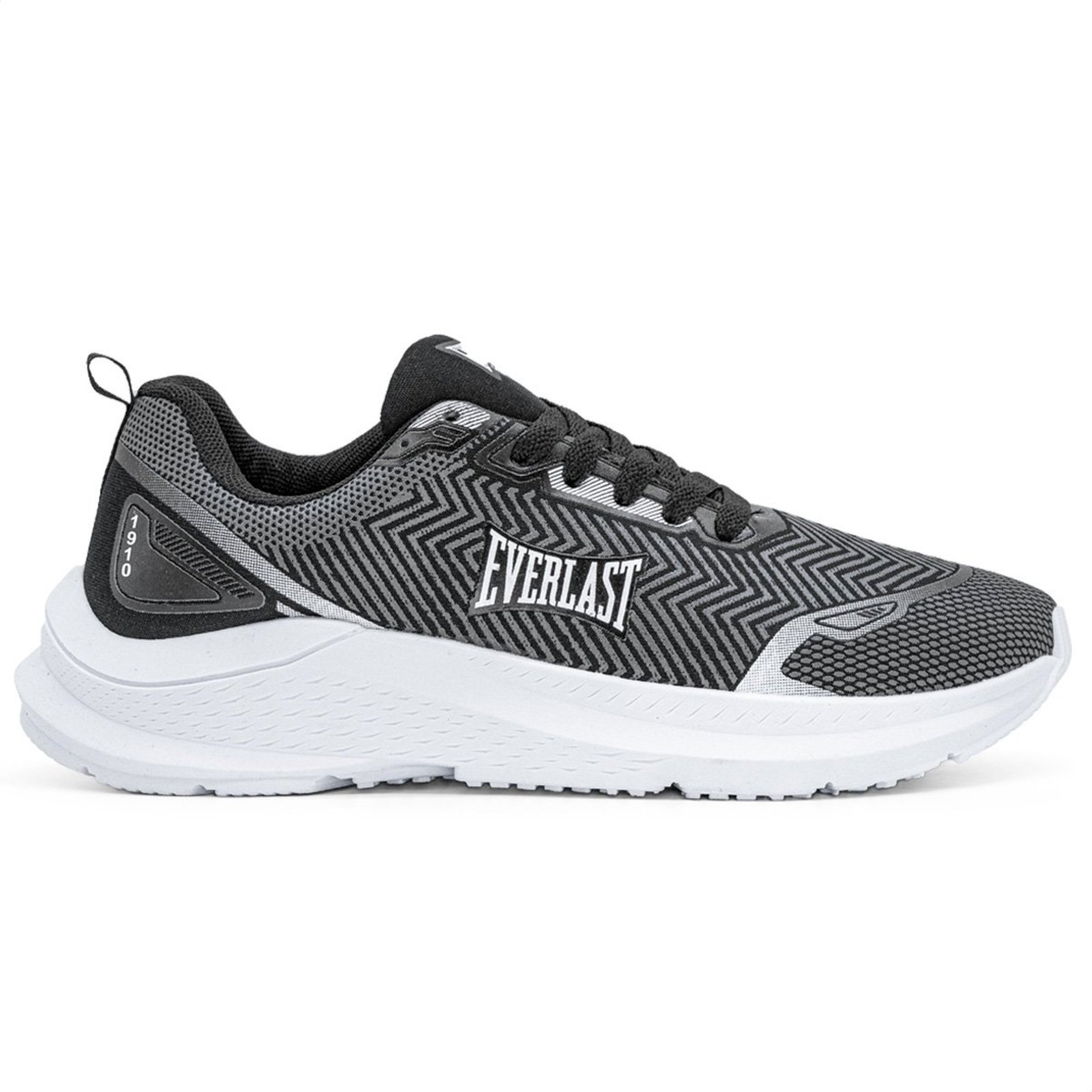 Tênis Everlast Trace Unissex Preto Cinza