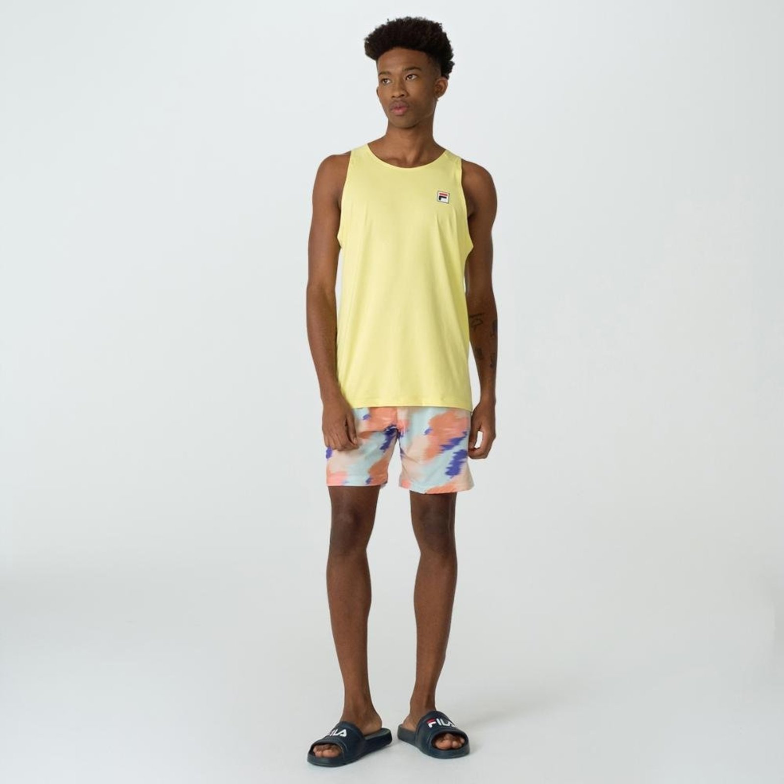 Bermuda Fila Sand Beach 6" Masculina Incolor"
