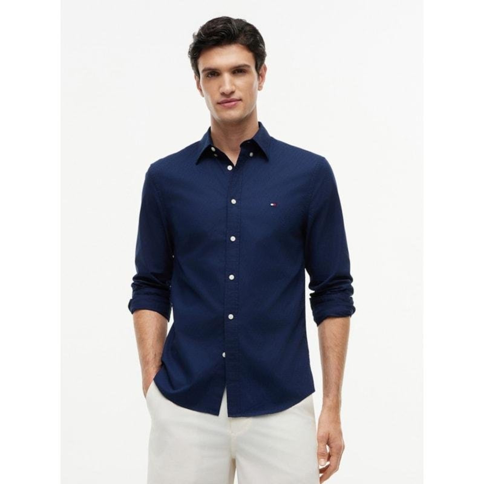 Camisa Flex Pop Azul Marinho
