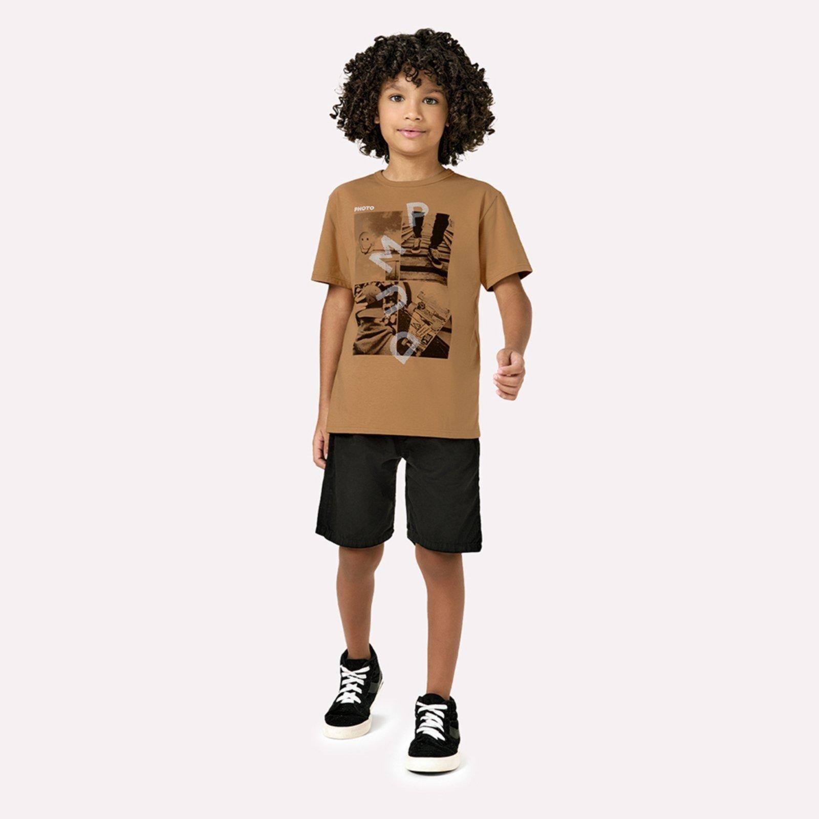 Infantil - Camiseta Menino Estampa Kyly
