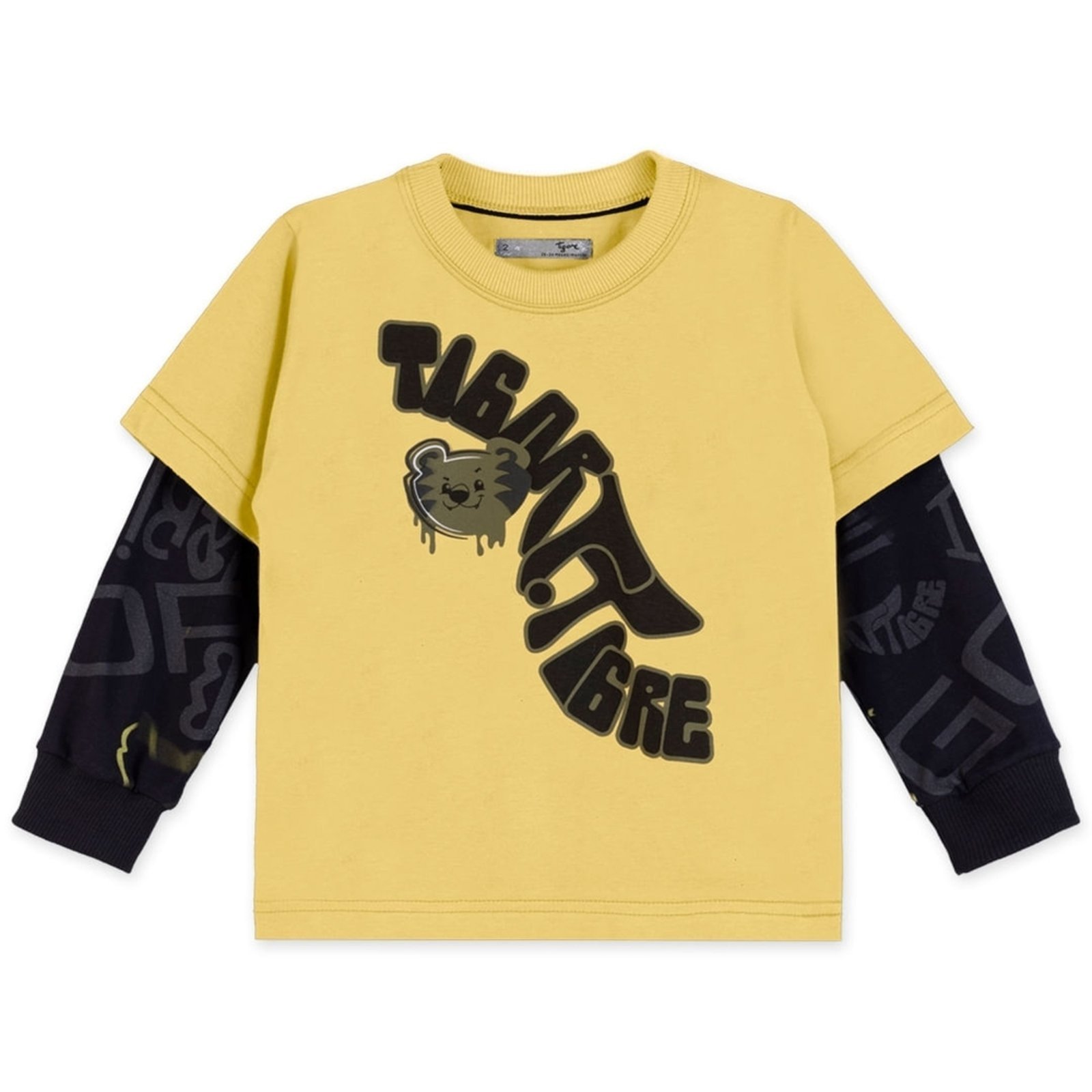 Infantil – Camiseta Manga Longa Masculina Tigor T. Tigre