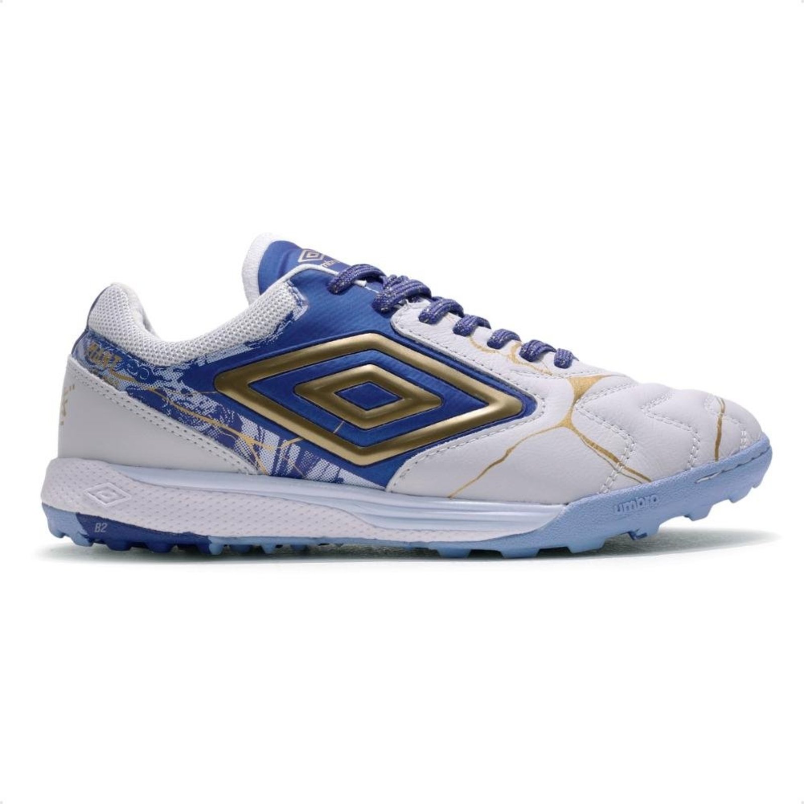 Chuteira Society Umbro Adamant Master Class Pro Bump Branco