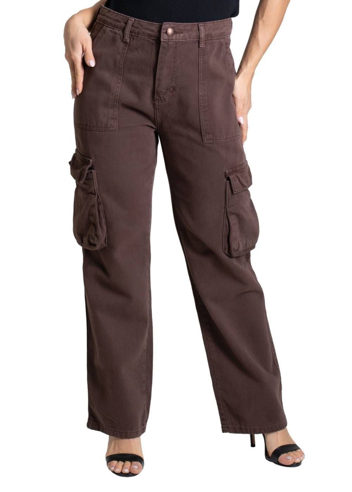 Calça Sarja Sawary Reta Petit – 280527 – Marrom – Sawary