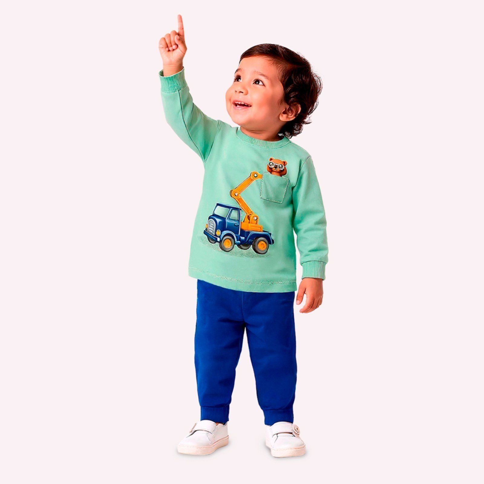 Infantil - Conjunto Menino em Algodão Kyly