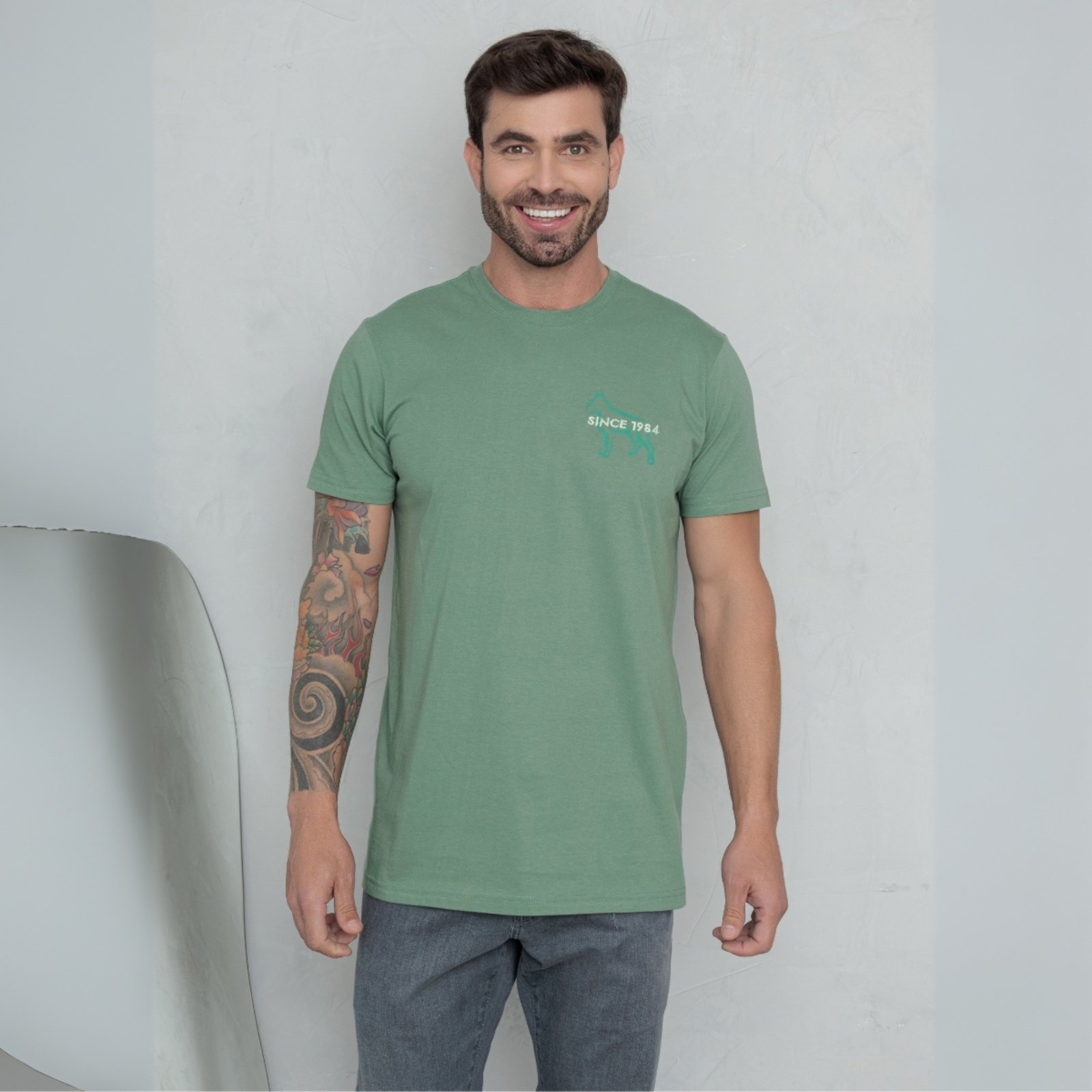 Camiseta Bordada Masculino Revanche Ugerno