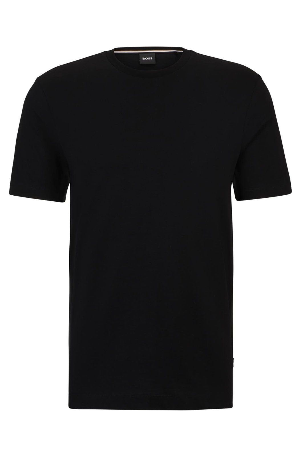 Camiseta Regular Fit Em Jersey De Algodão