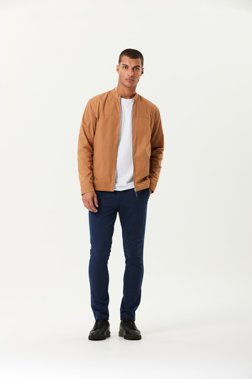 Calça Sarja Traymon Slim Moovexx Marinho