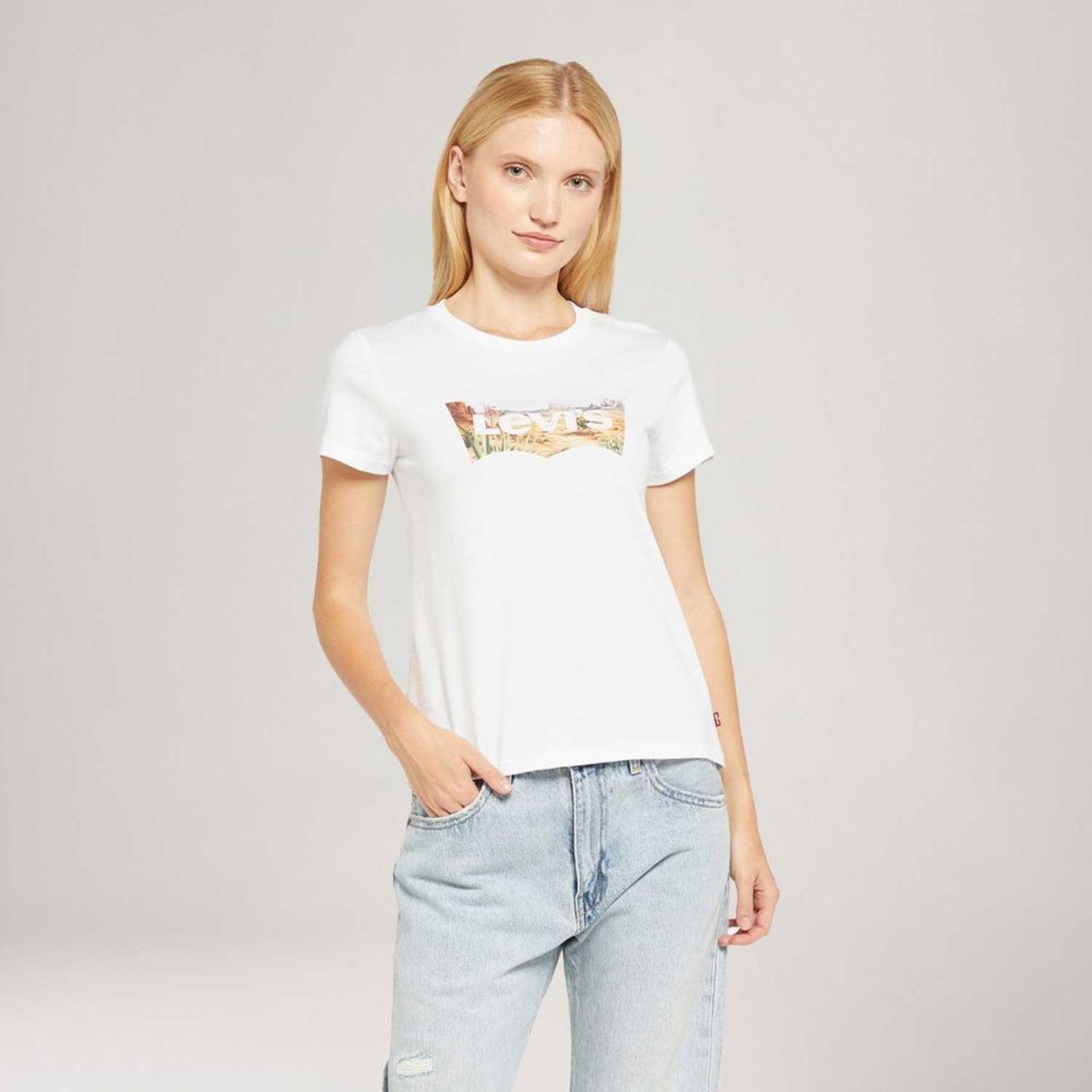 Camiseta Levi’s® The Perfect Tee Manga Curta