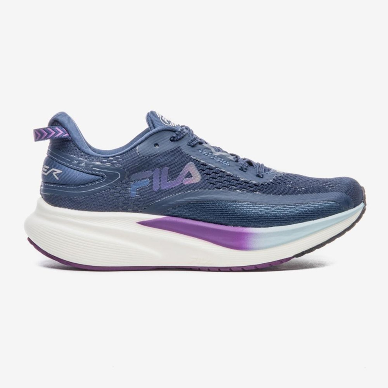 Tênis Feminino Running Fila Racer T2 Xtreme 1282902 MARINHO/VIOLETA 35