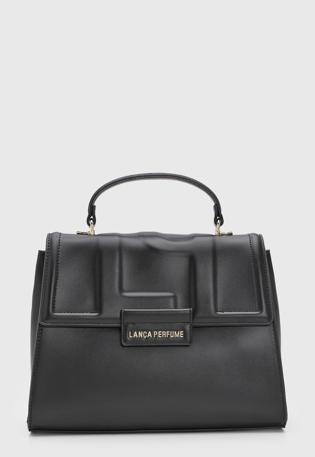 Bolsa Feminina Lança Perfume Estruturada Preta