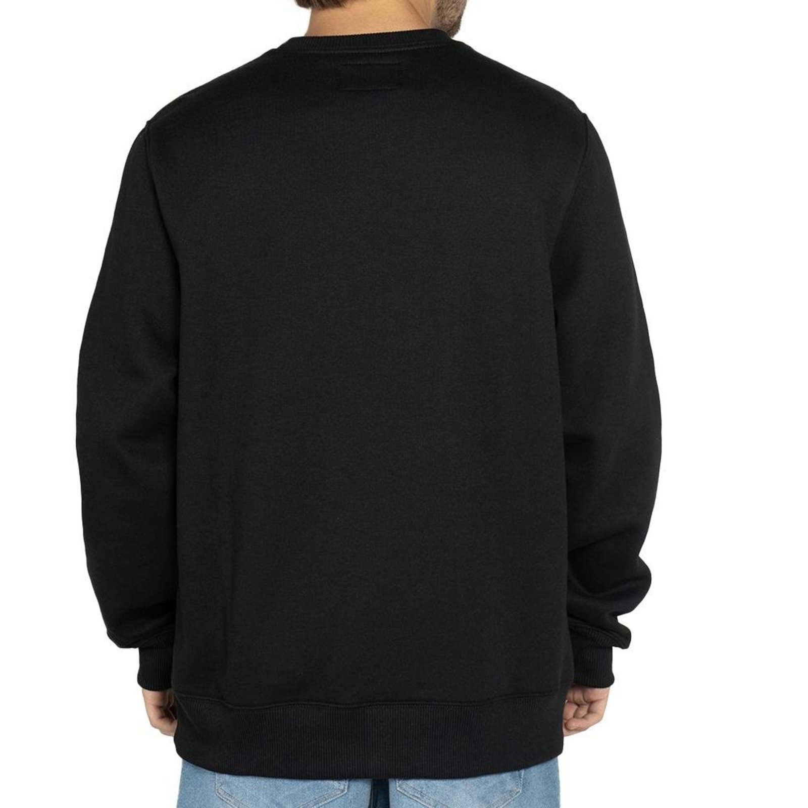 Moletom Quiksilver Careca Comp Logo WT25 Masculino Preto