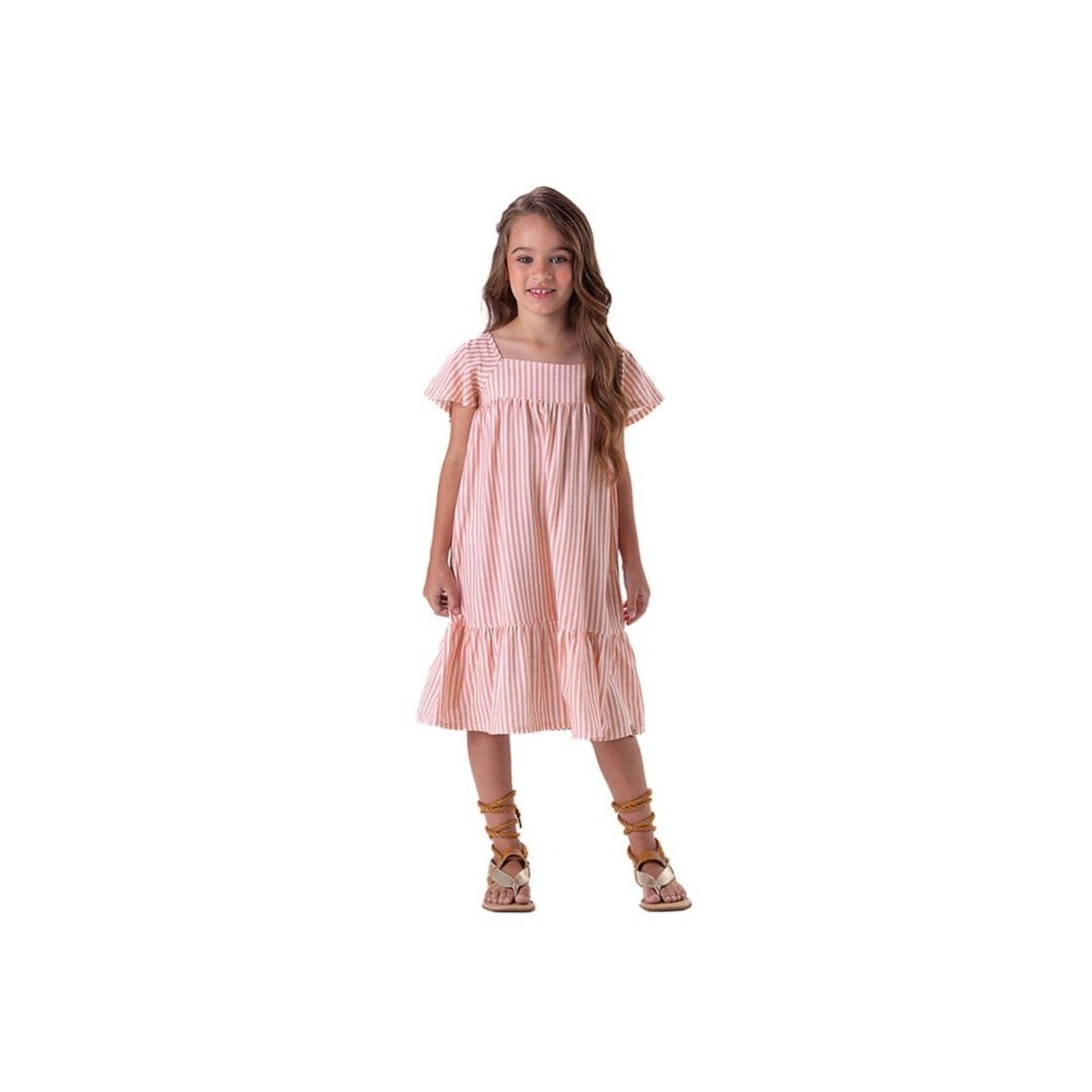 Infantil - Vestido Estampado Menina Marisol