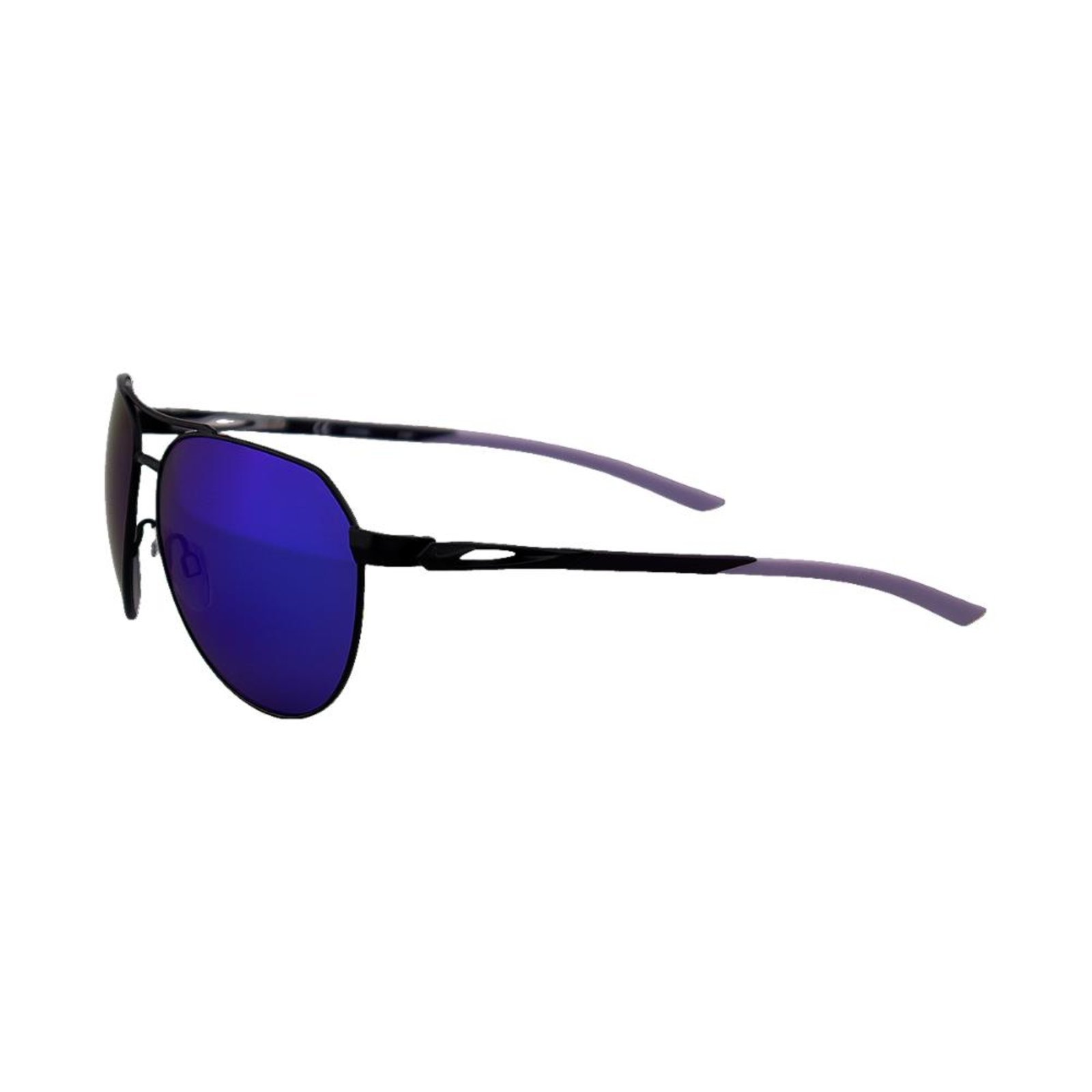 Óculos Sol Nike Club Nine DQ0924 Satin Black Grey Ultraviolet