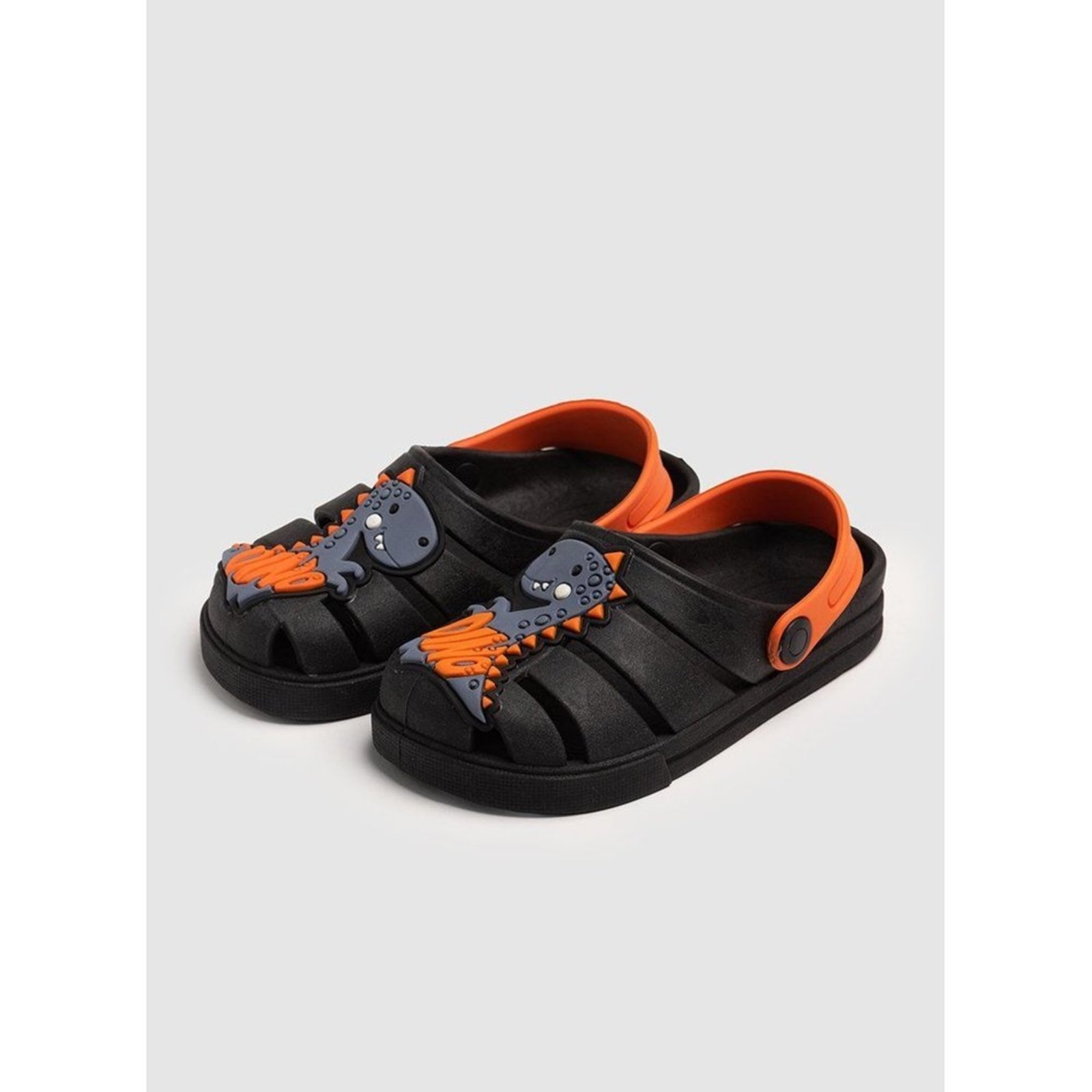 Infantil – Babuche Menino Dino Preto