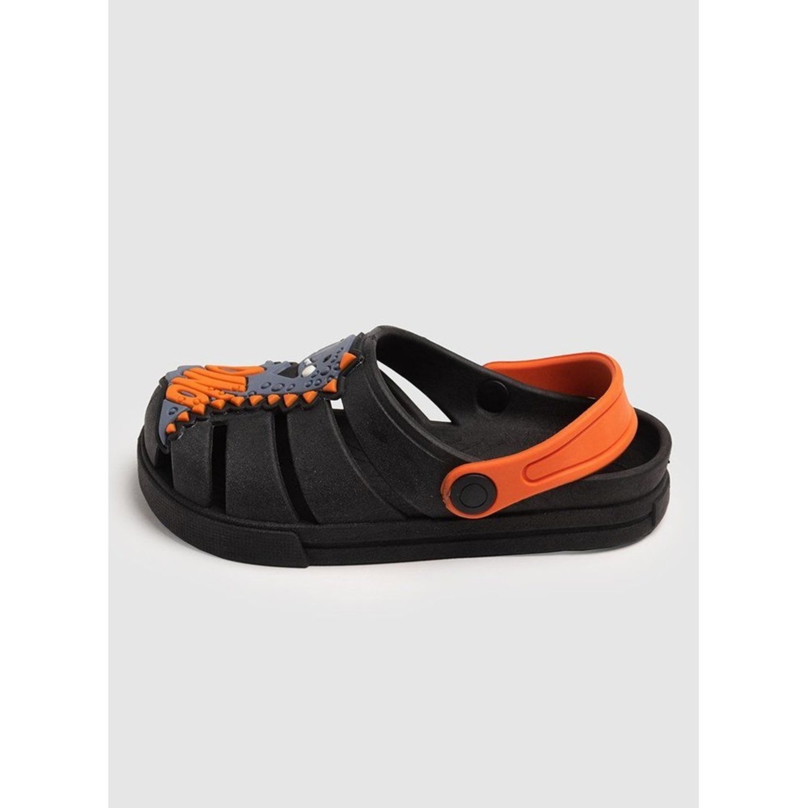 Vista 3 Infantil - Babuche Menino Dino Molekada preto Molekada preto