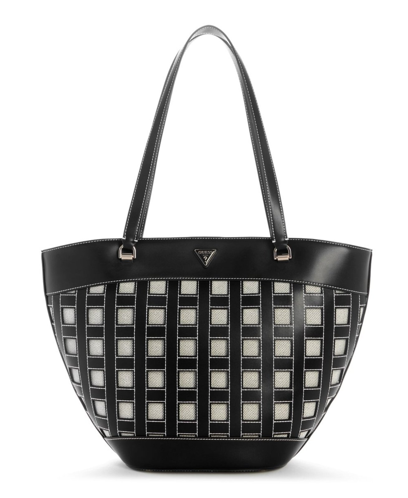 Bolsa Guess Frankie Tote Preto