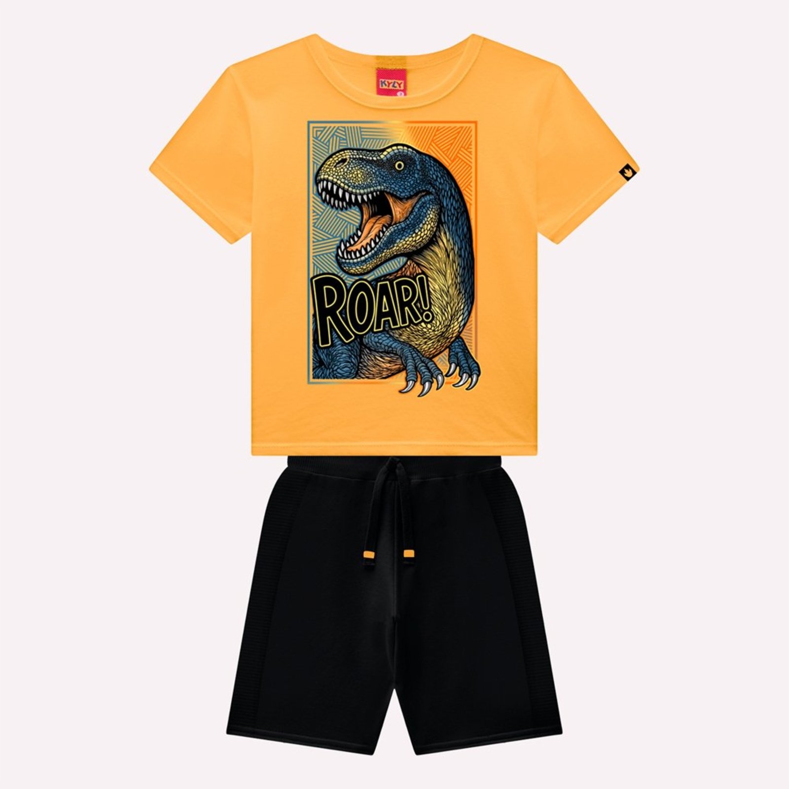 Infantil - Conjunto Menino Dinossauro Kyly