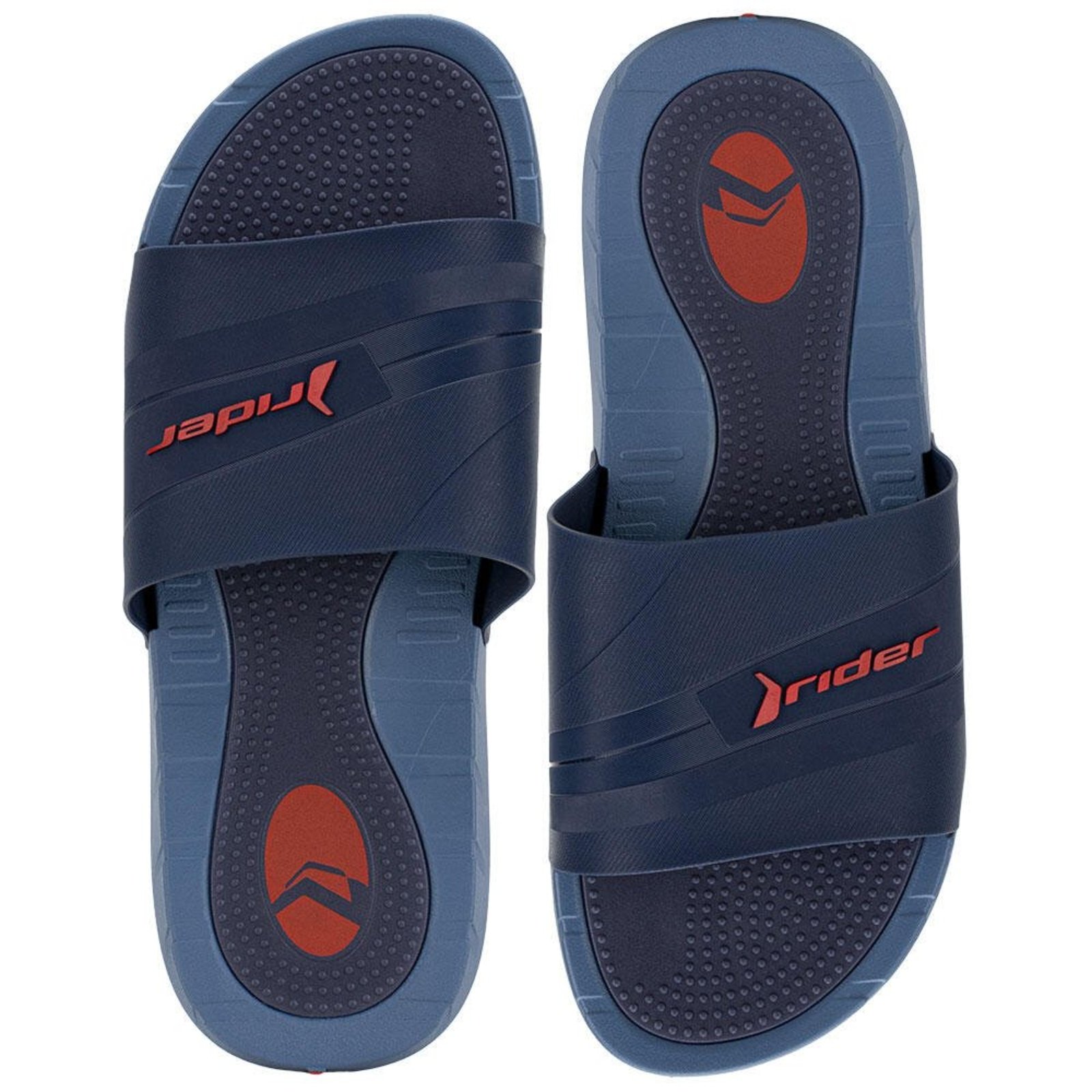 Chinelo Masculino Slide Rush Rider 12511 3290511 Azul Marinho