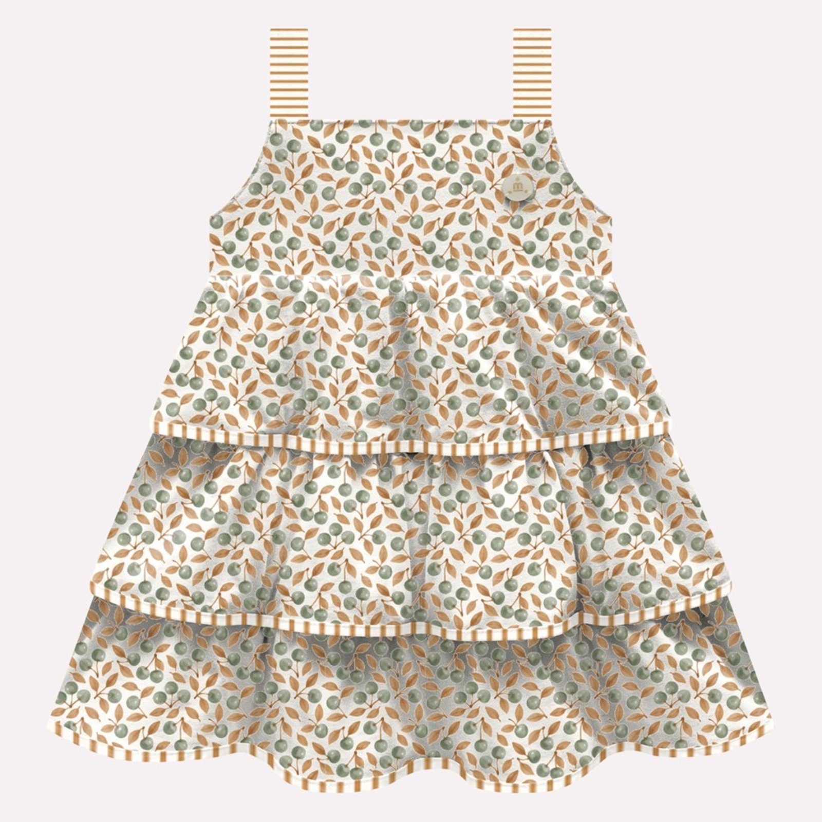 Infantil - Vestido Menina com Babados Milon
