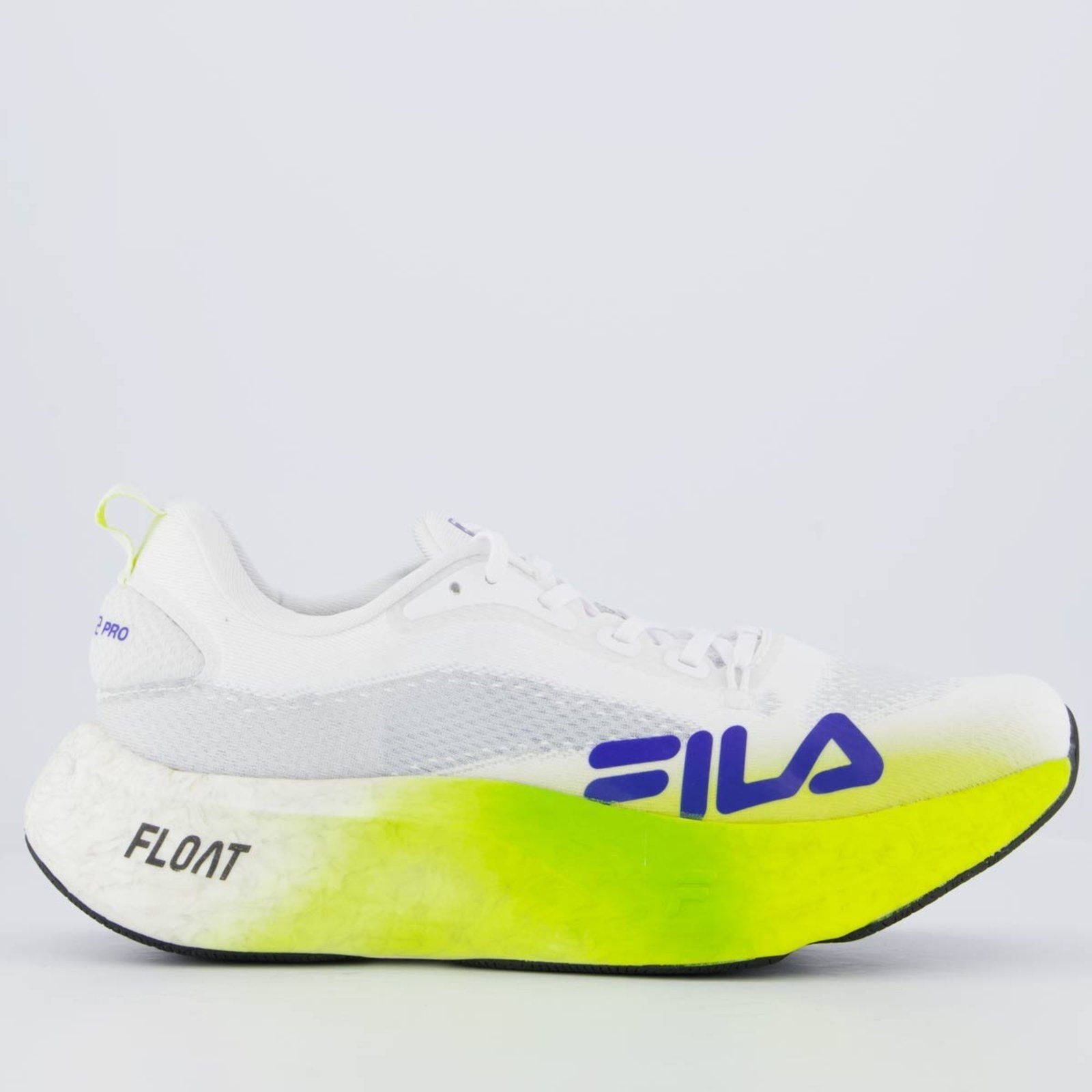 Tênis Fila Float Maxxi 2 Pro Branco e Verde Limão