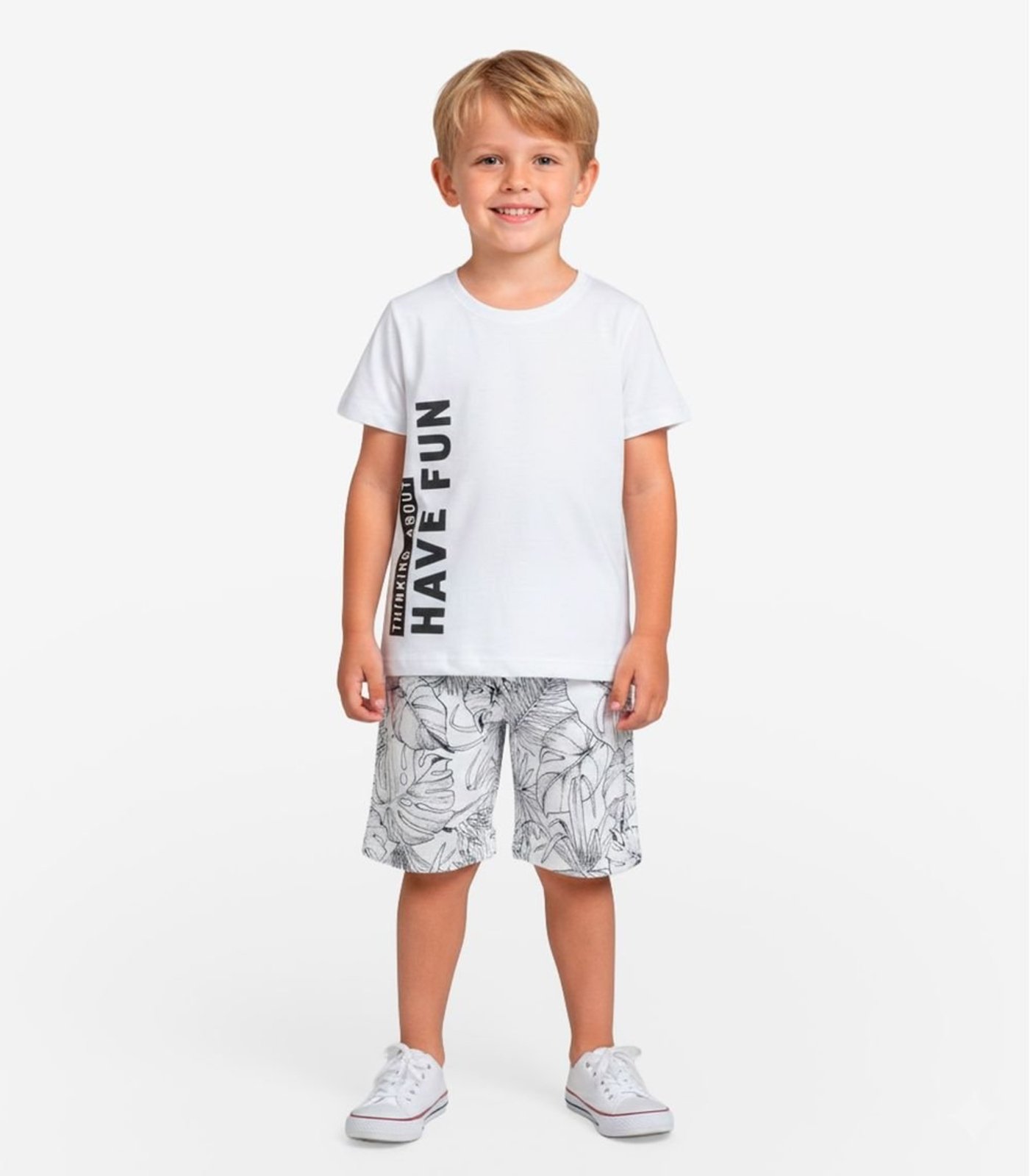 Infantil - Conjunto Menino Select Bege