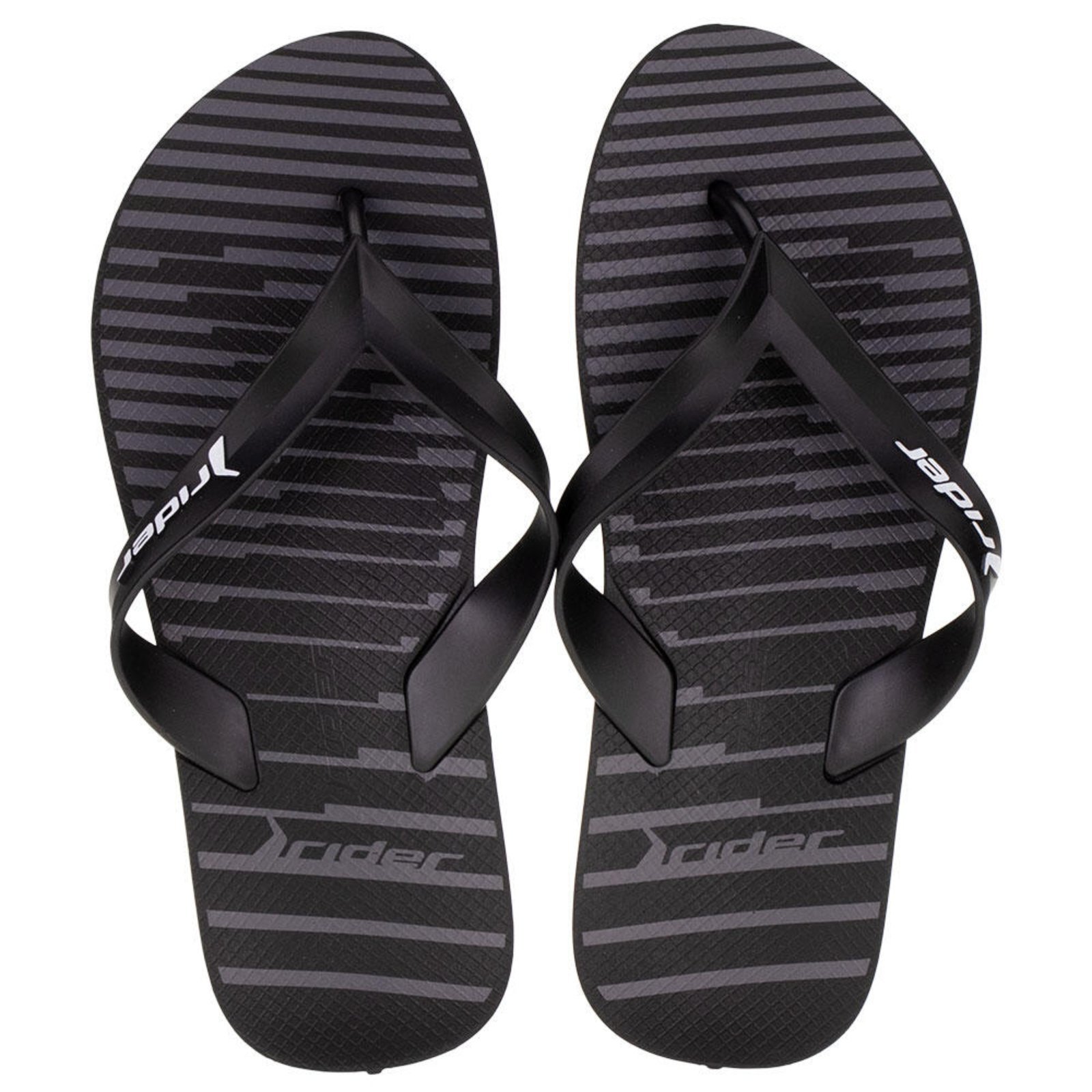 Vista 2 Chinelo Masculino Feel Urban Rider - 12318 3292318 preto Rider preto