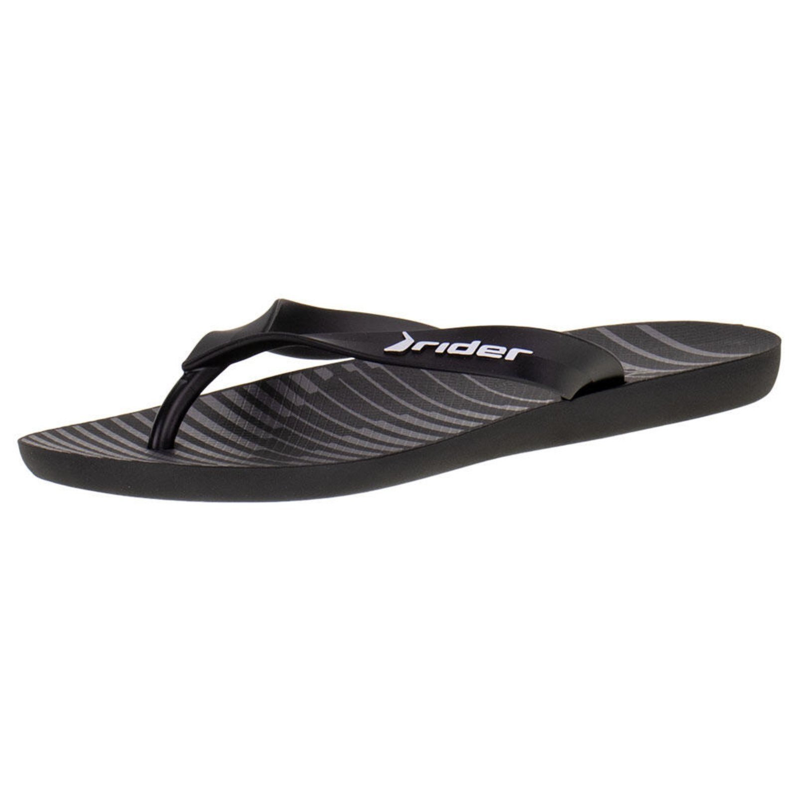 Vista 3 Chinelo Masculino Feel Urban Rider - 12318 3292318 preto Rider preto